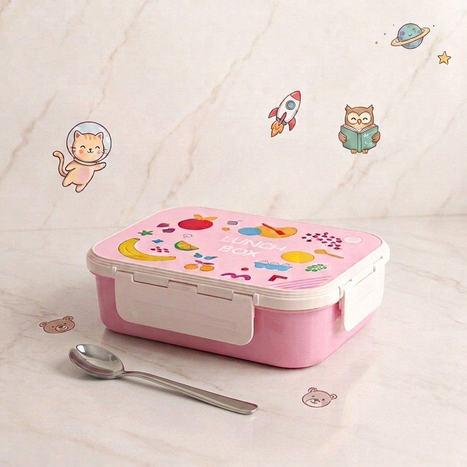Stainless Steel Lunch Box - FR #Design_FR