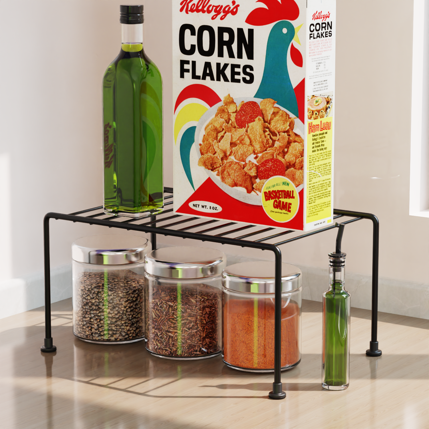 Multipurpose Dish Rack Shelf Divider