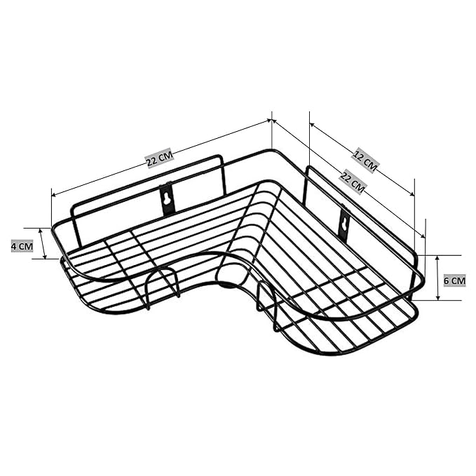 CADDY Shelf Rack for Corner Walls