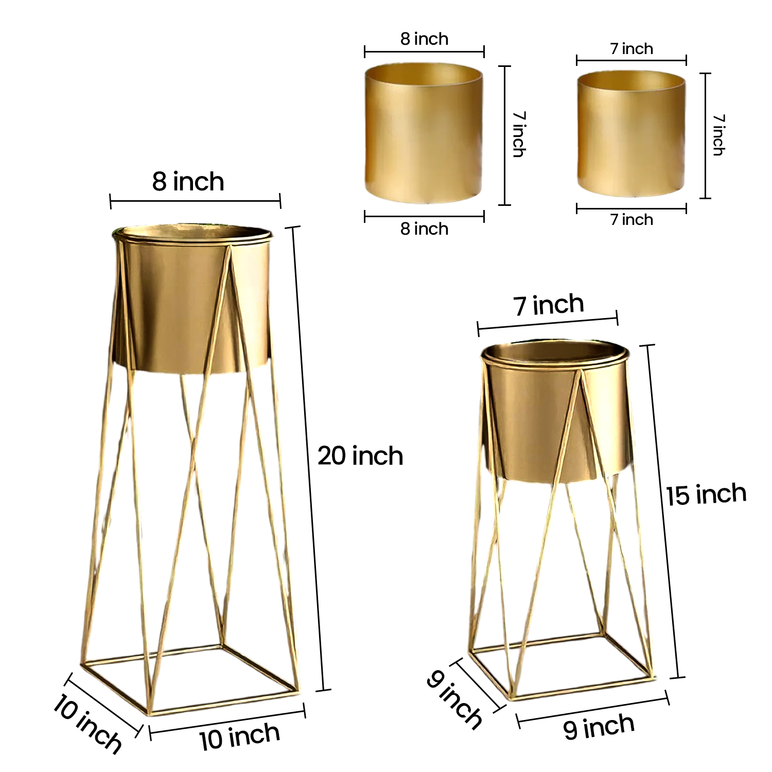 CLEO Plant Stand (Set of 2)