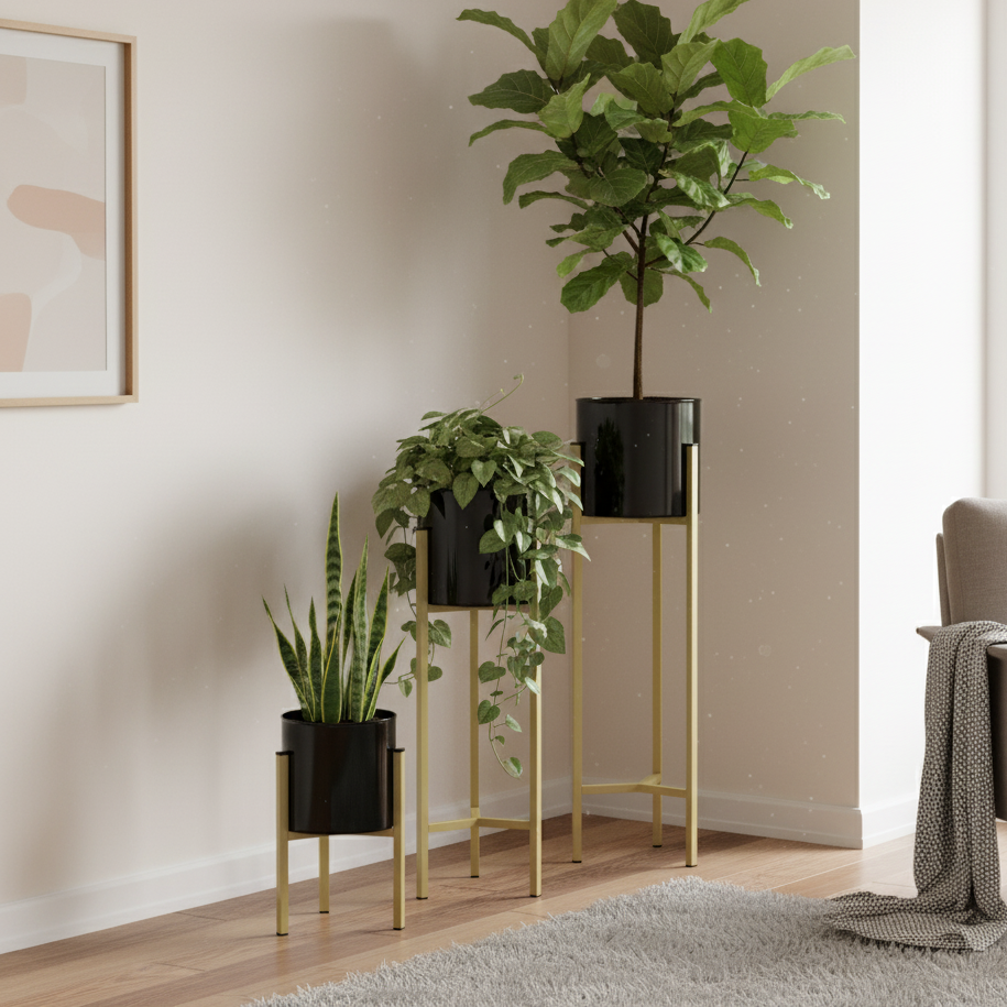 HELIOS Plant Stand (Set of 3)
