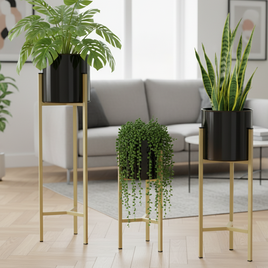 HELIOS Plant Stand (Set of 3)