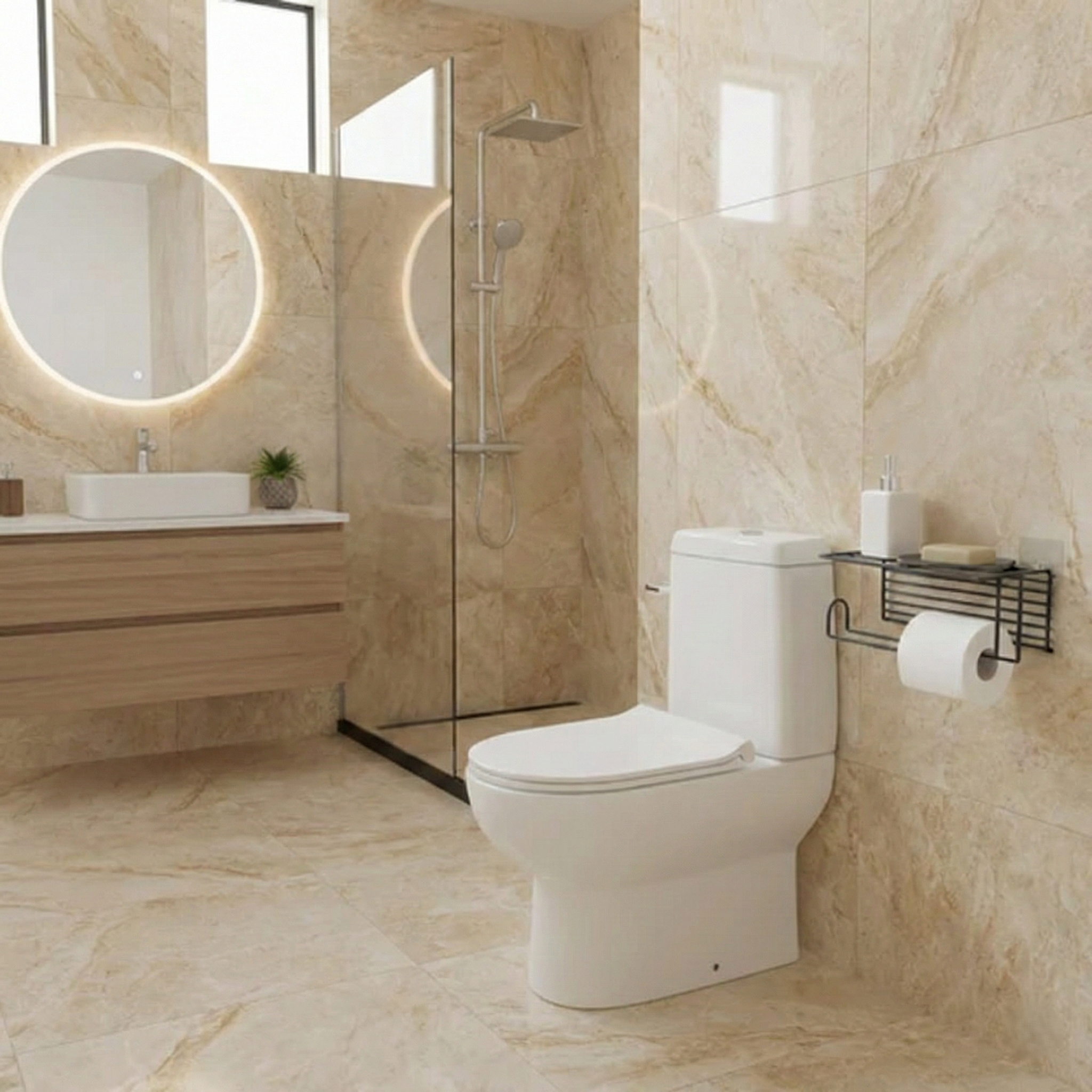 GRIPPY+ Phone With Toilet Paper Holder