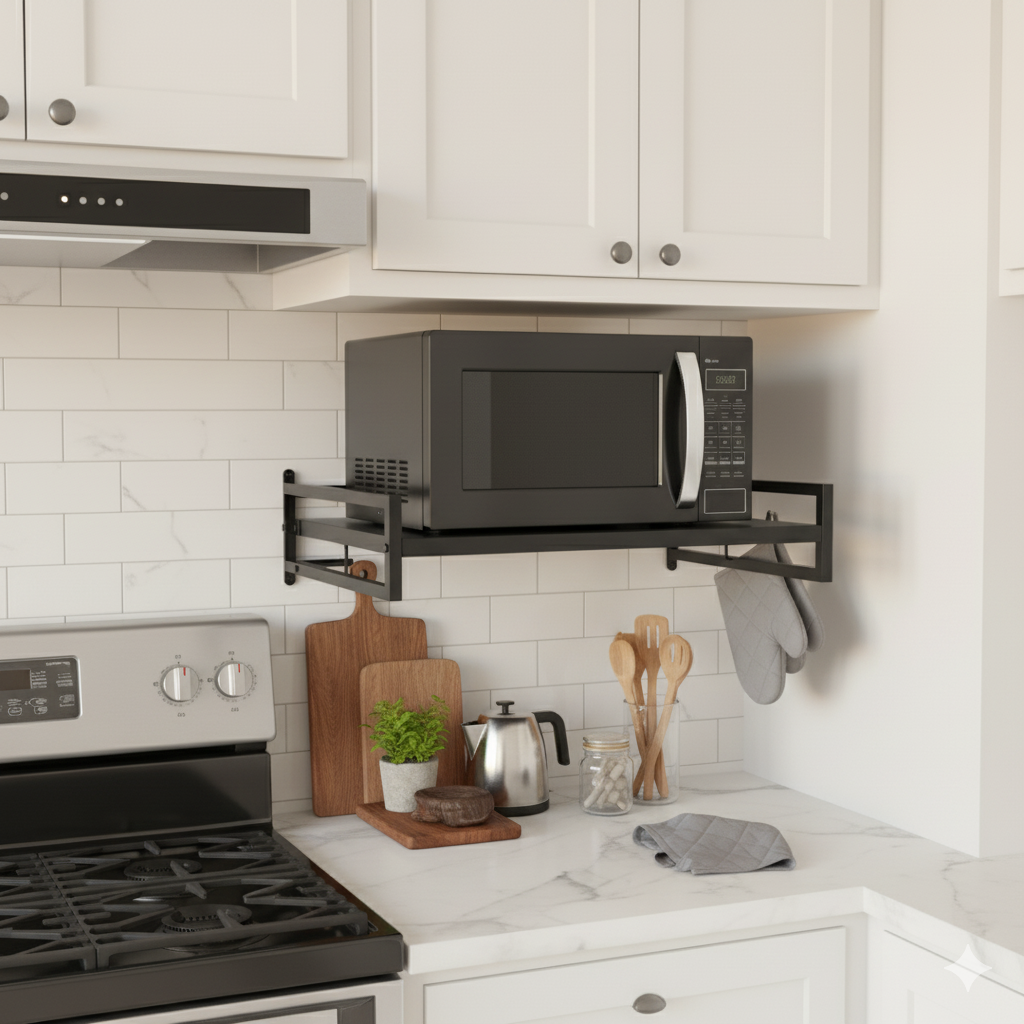 Microwave Oven Wall Stand