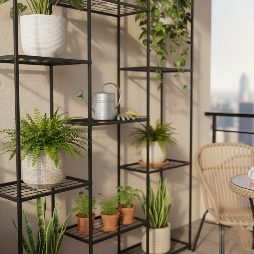 MAXIMUS Metal Plant Stand