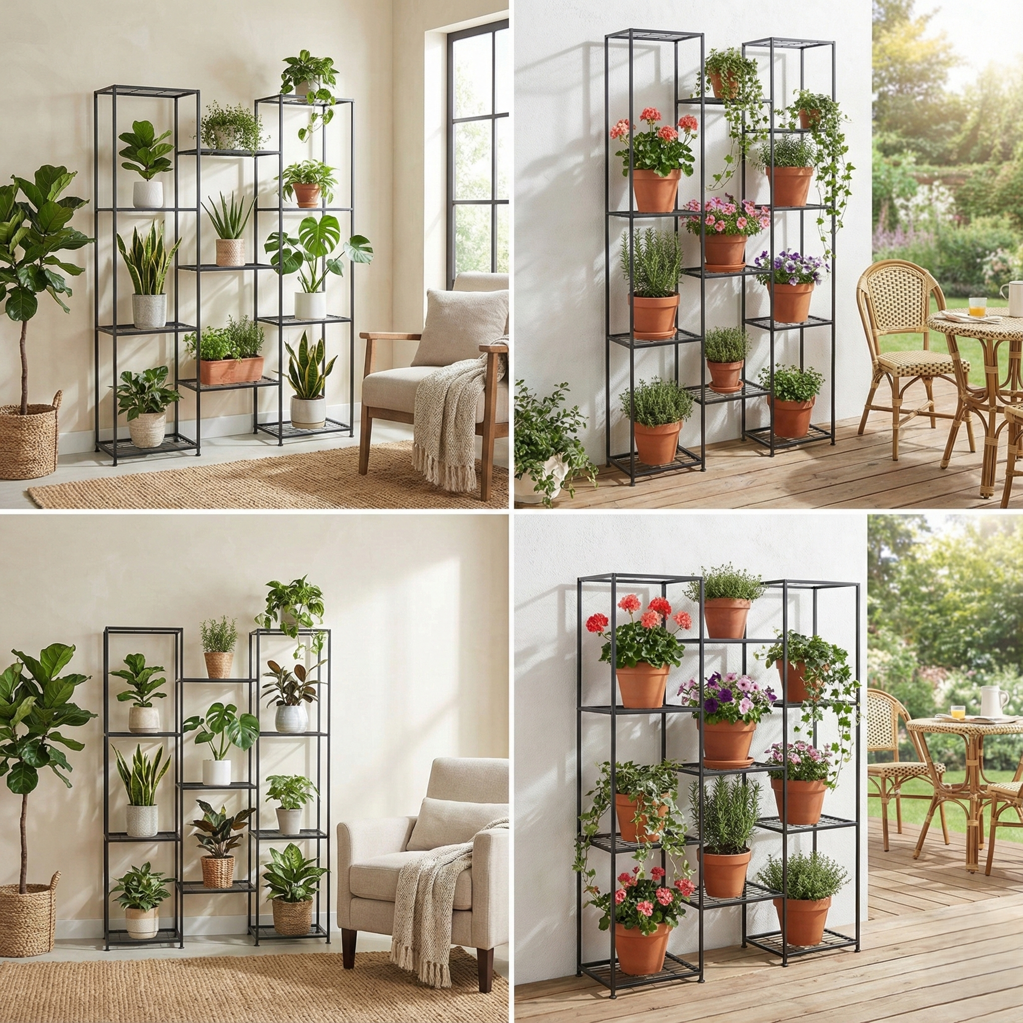 MAXIMUS Metal Plant Stand