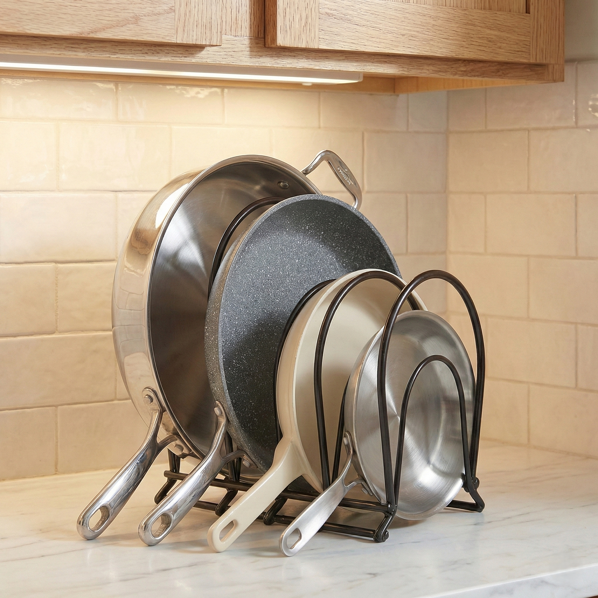 Pan & Pot Rack Holder 5 Tier