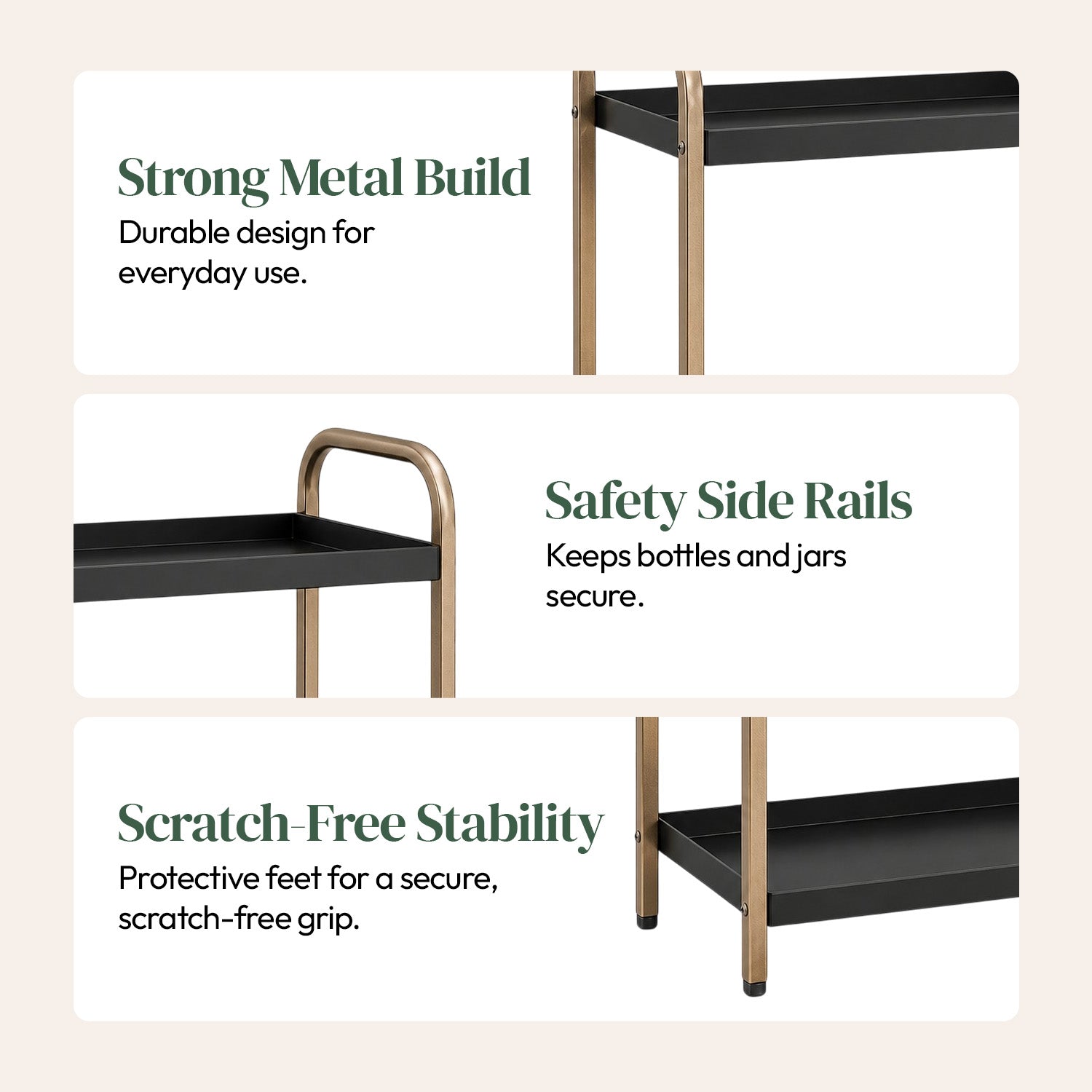 RIVA 2-Tier Kitchen Rack (Metal)