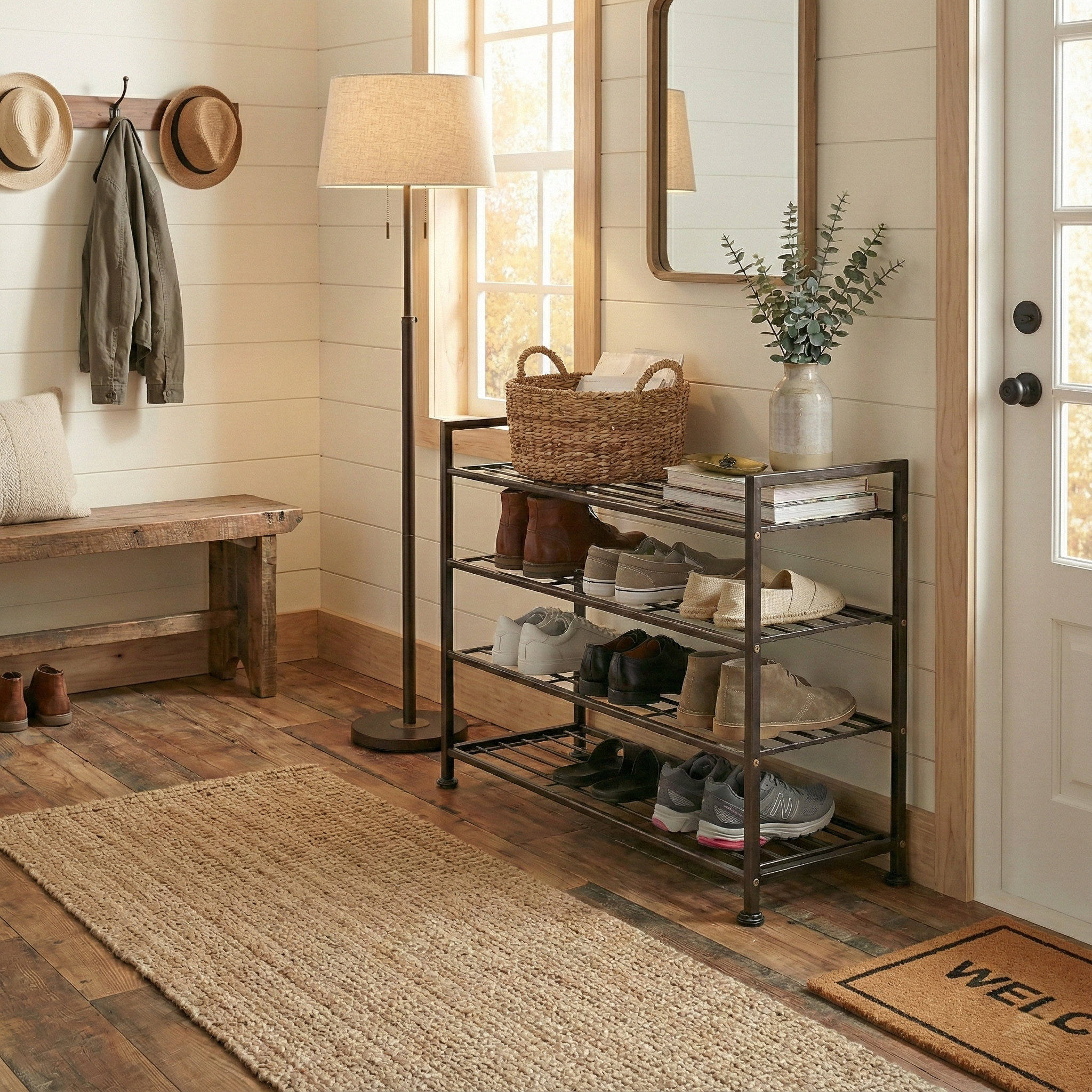 STEPMATE 4 Tier Shoe Rack