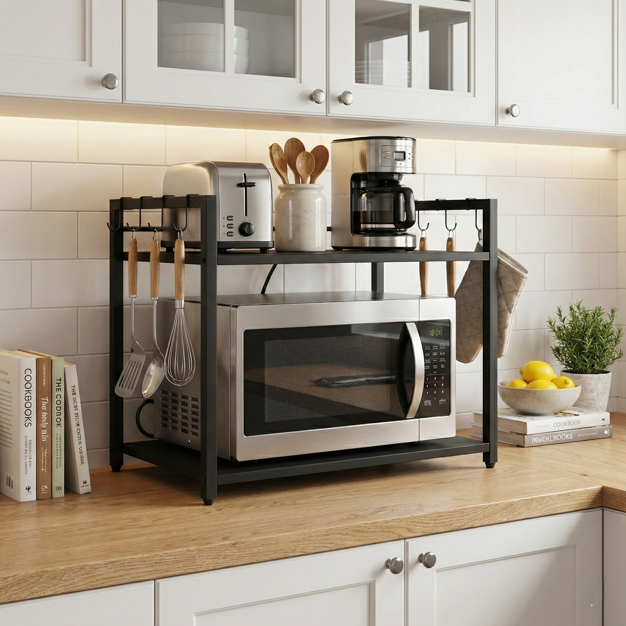 Microwave Multipurpose OTG Stand Metal Base