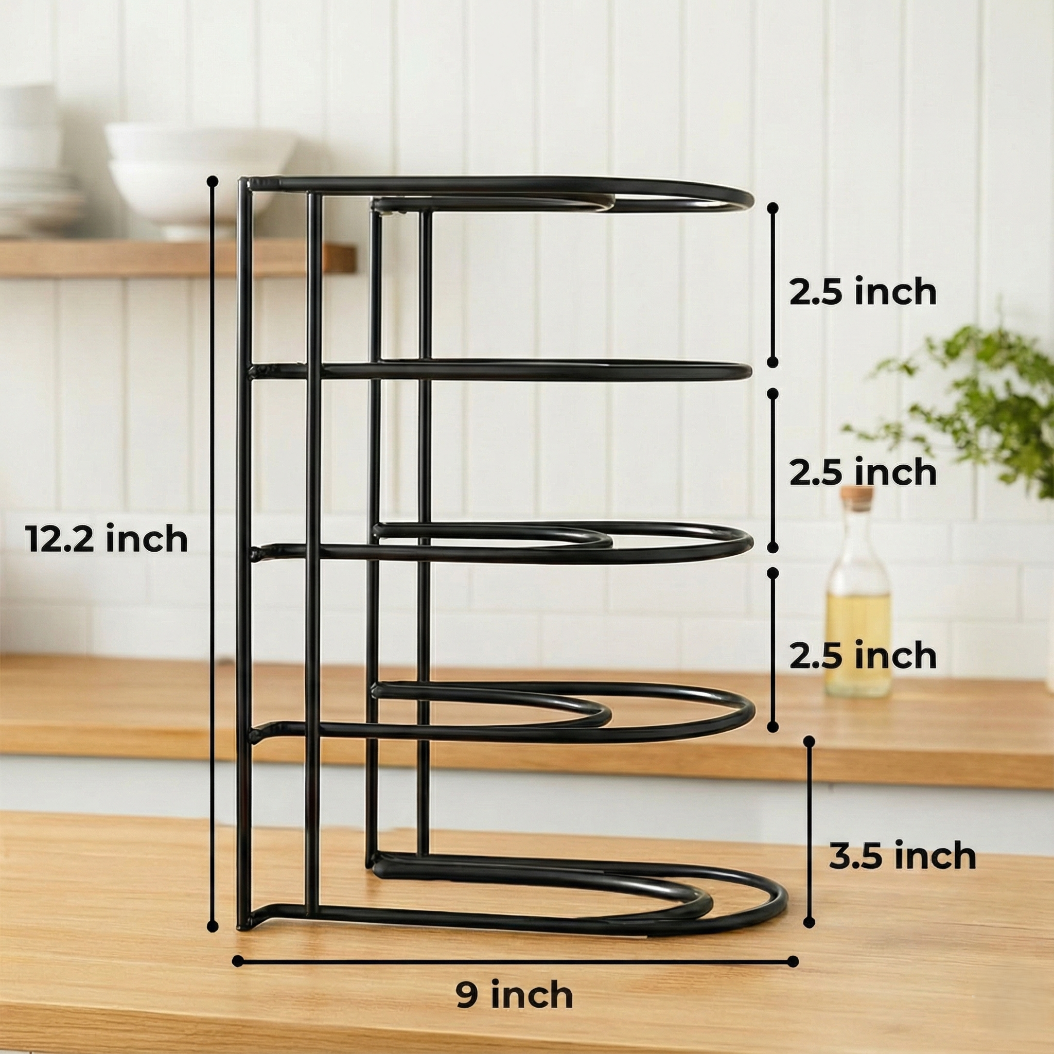 Pan & Pot Rack Holder 5 Tier