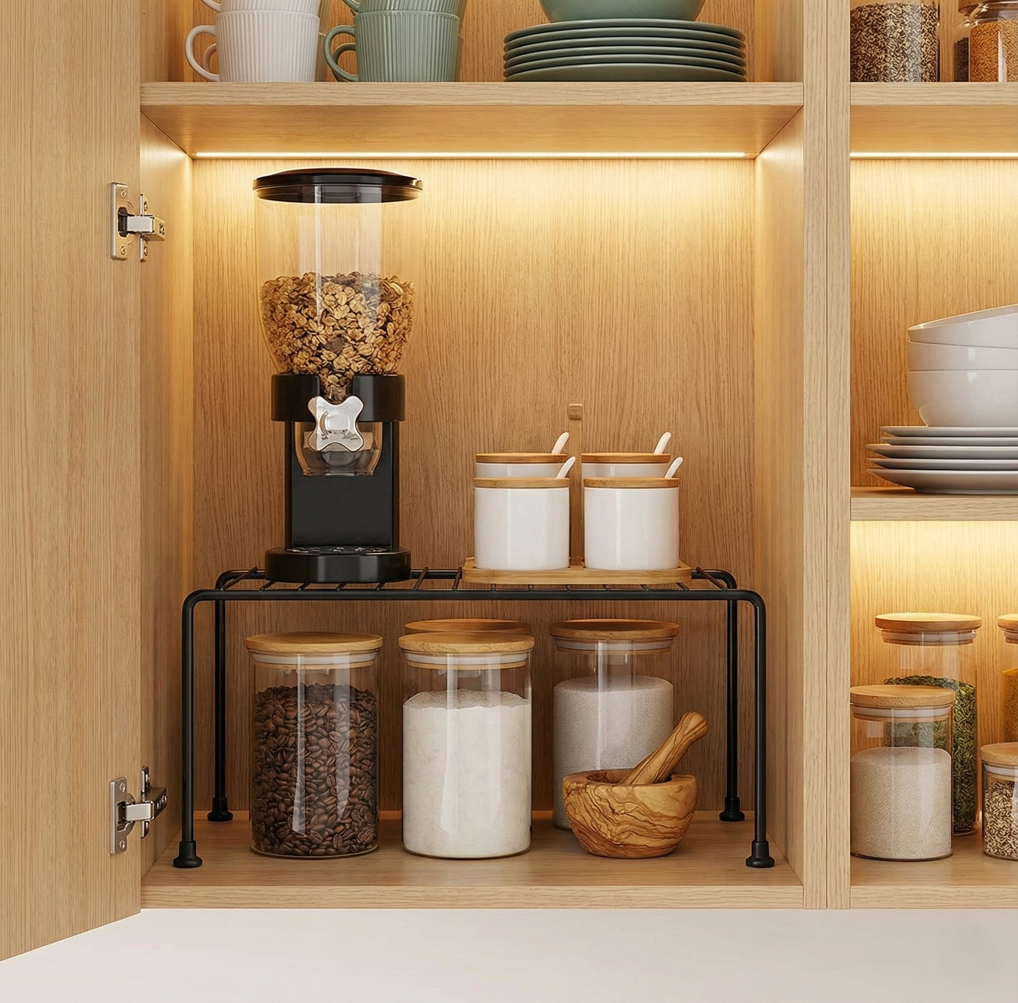 Multipurpose Dish Rack Shelf Divider