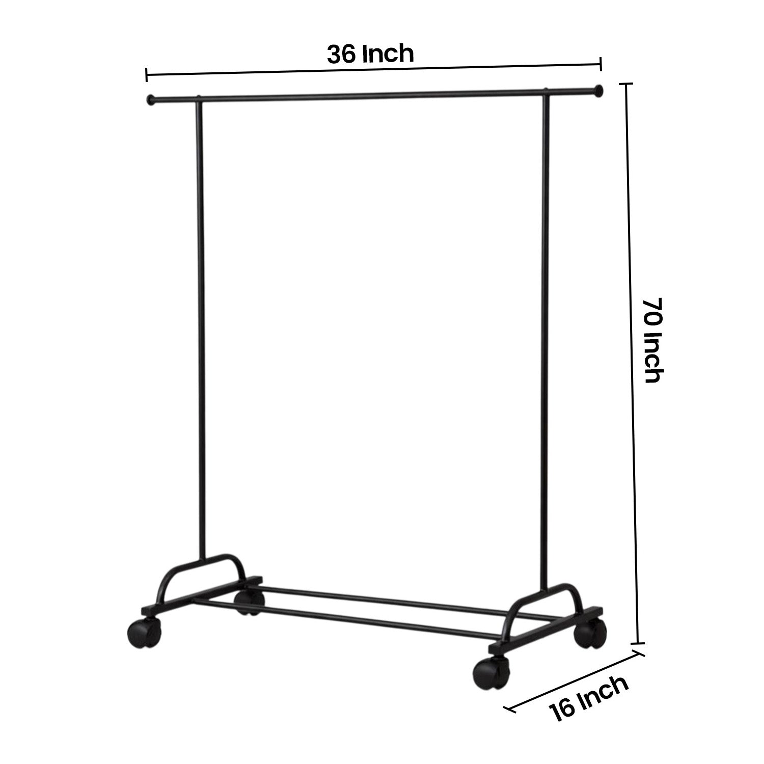 ZIIA Steel Cloth Organizer Stand