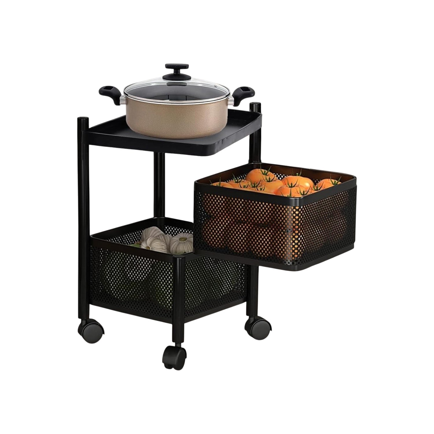 STORMAX Rotating Kitchen Trolley