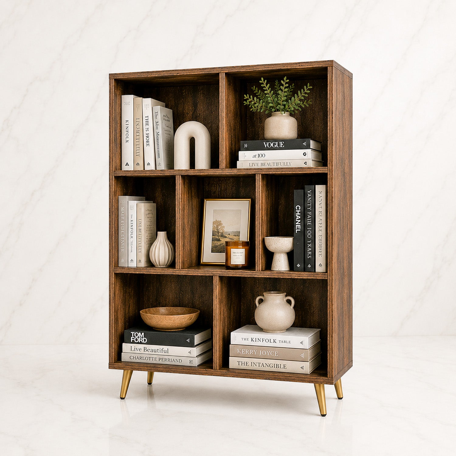MODULA 3-Shelf Bookcase