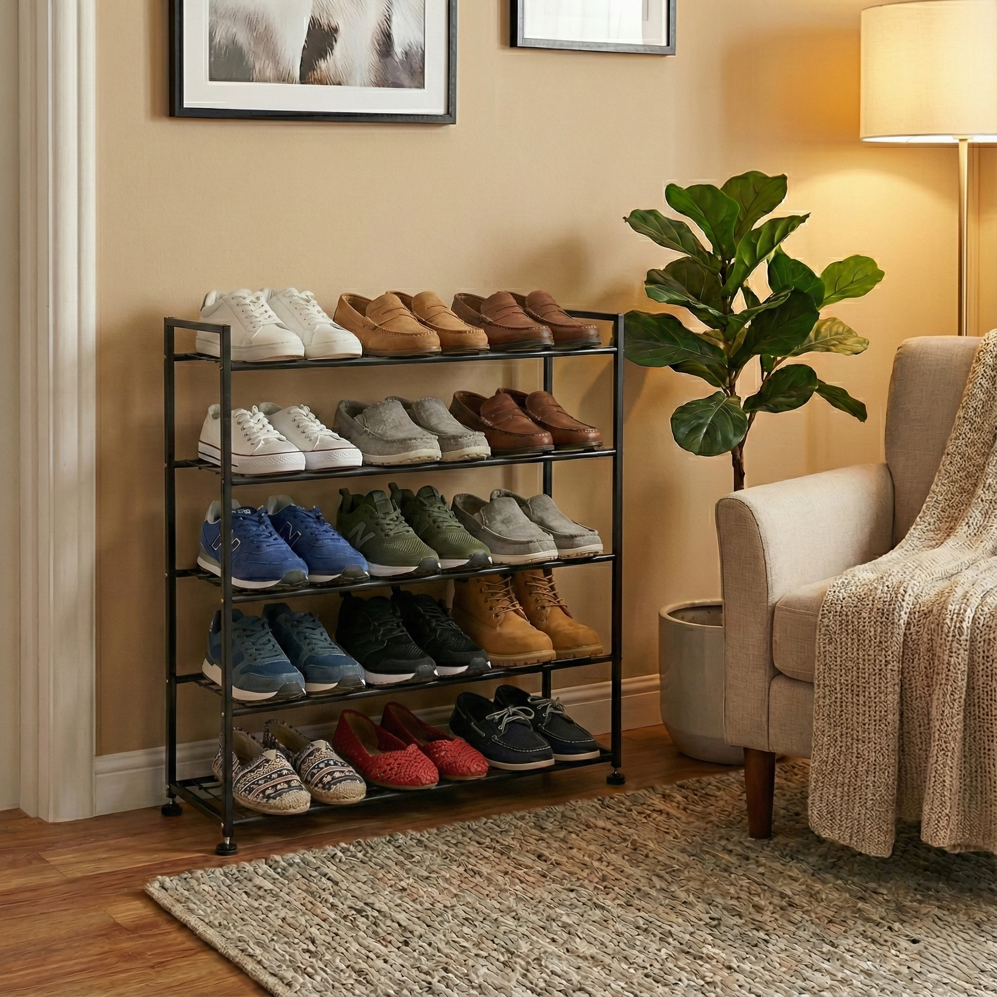 STEPMATE 5 Tier Shoe Rack