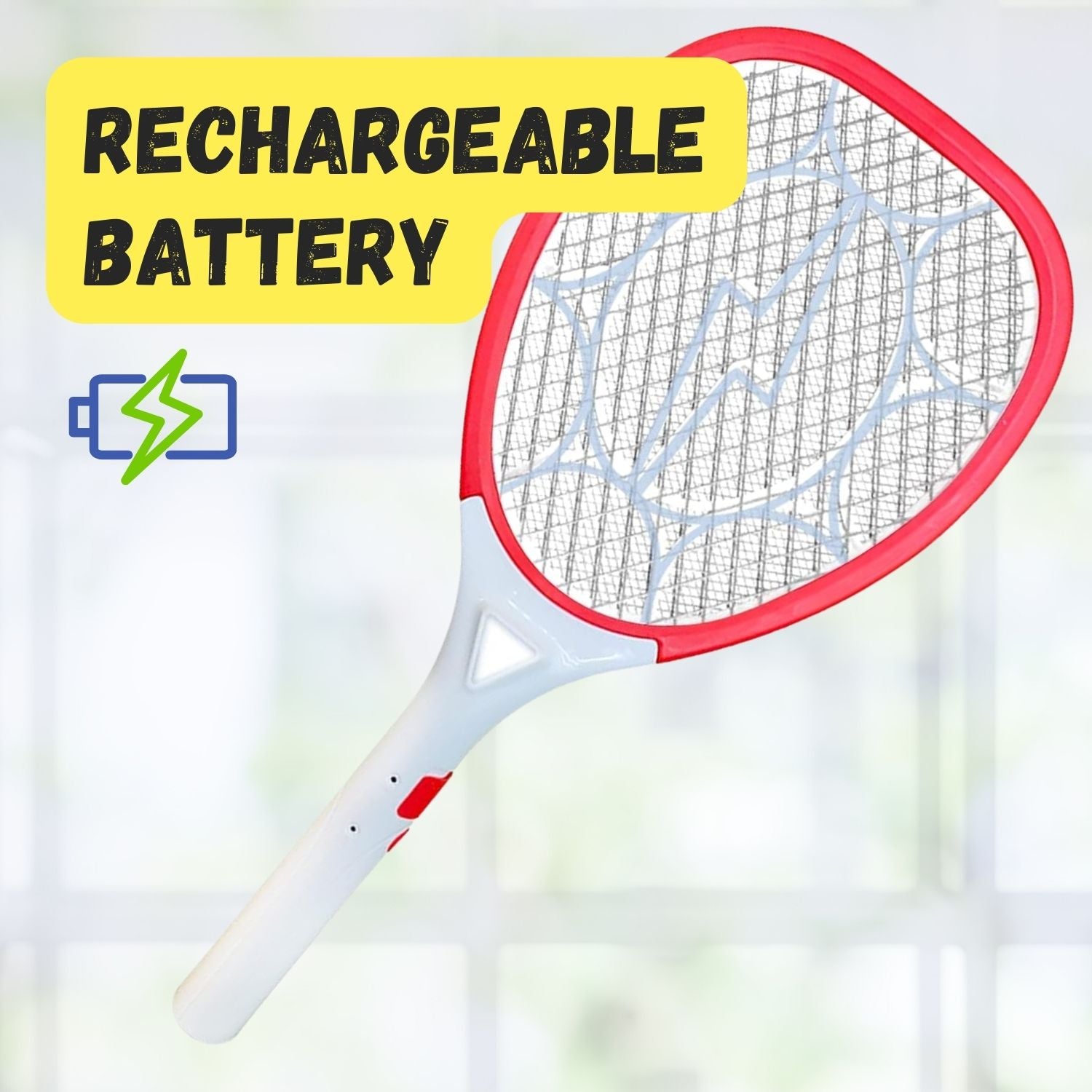 Mosquito Bat Rechargeable with Bright LED COB