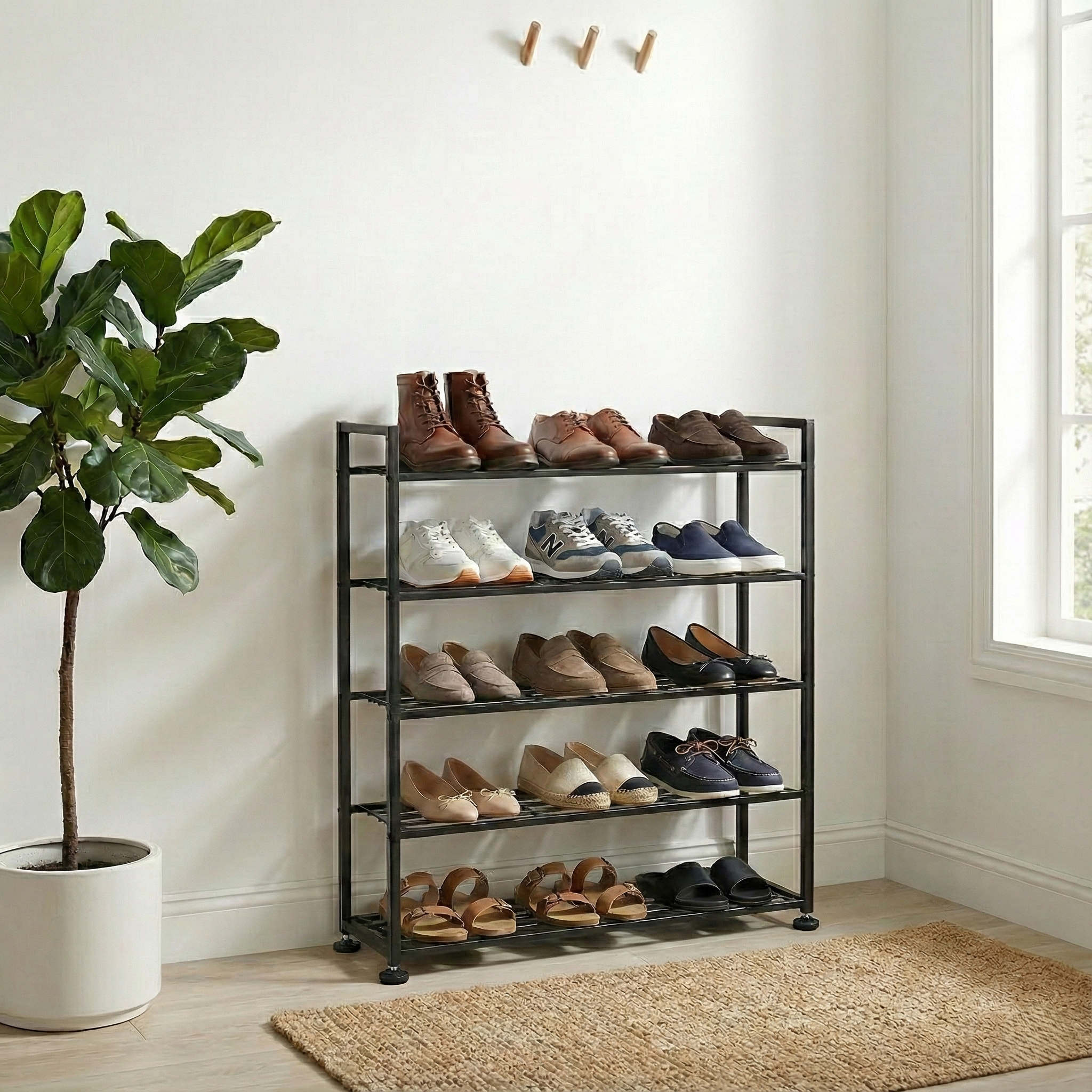 STEPMATE 5 Tier Shoe Rack