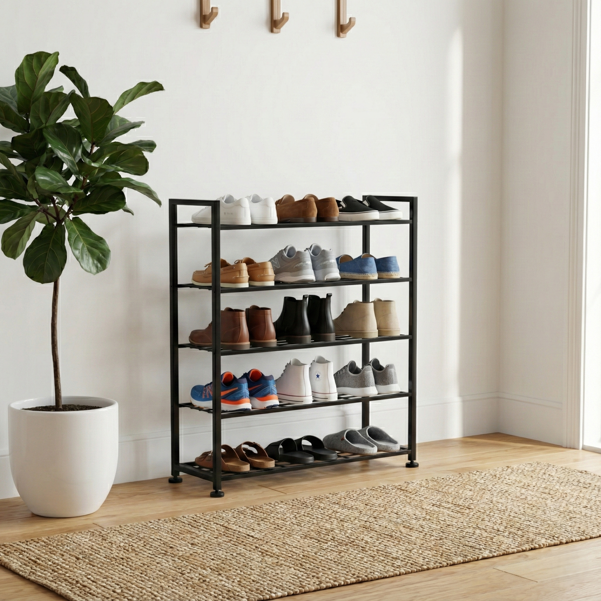 STEPMATE 5 Tier Shoe Rack