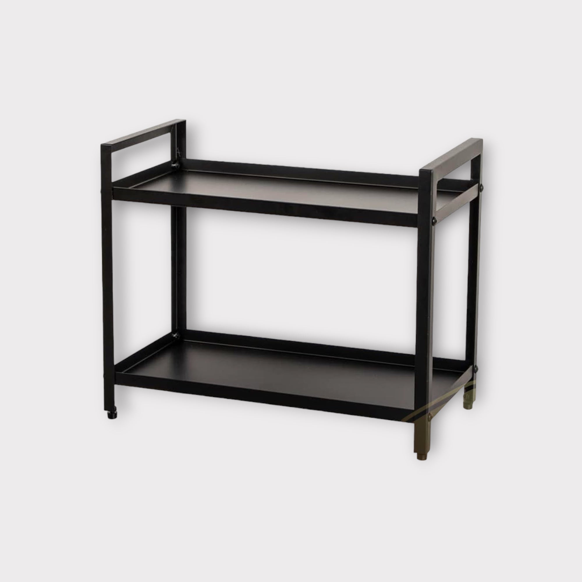 2-Tier Kitchen Countertop Shelf Rack with Metal Base