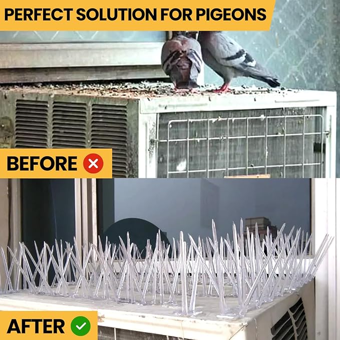 Pigeon Spikes for Balconies and AC