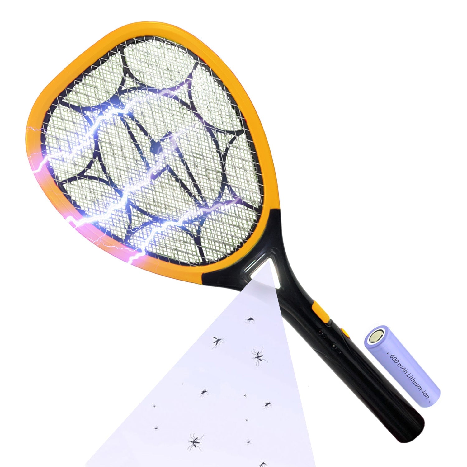 Mosquito Racket with 600mAH LI-ion Battery