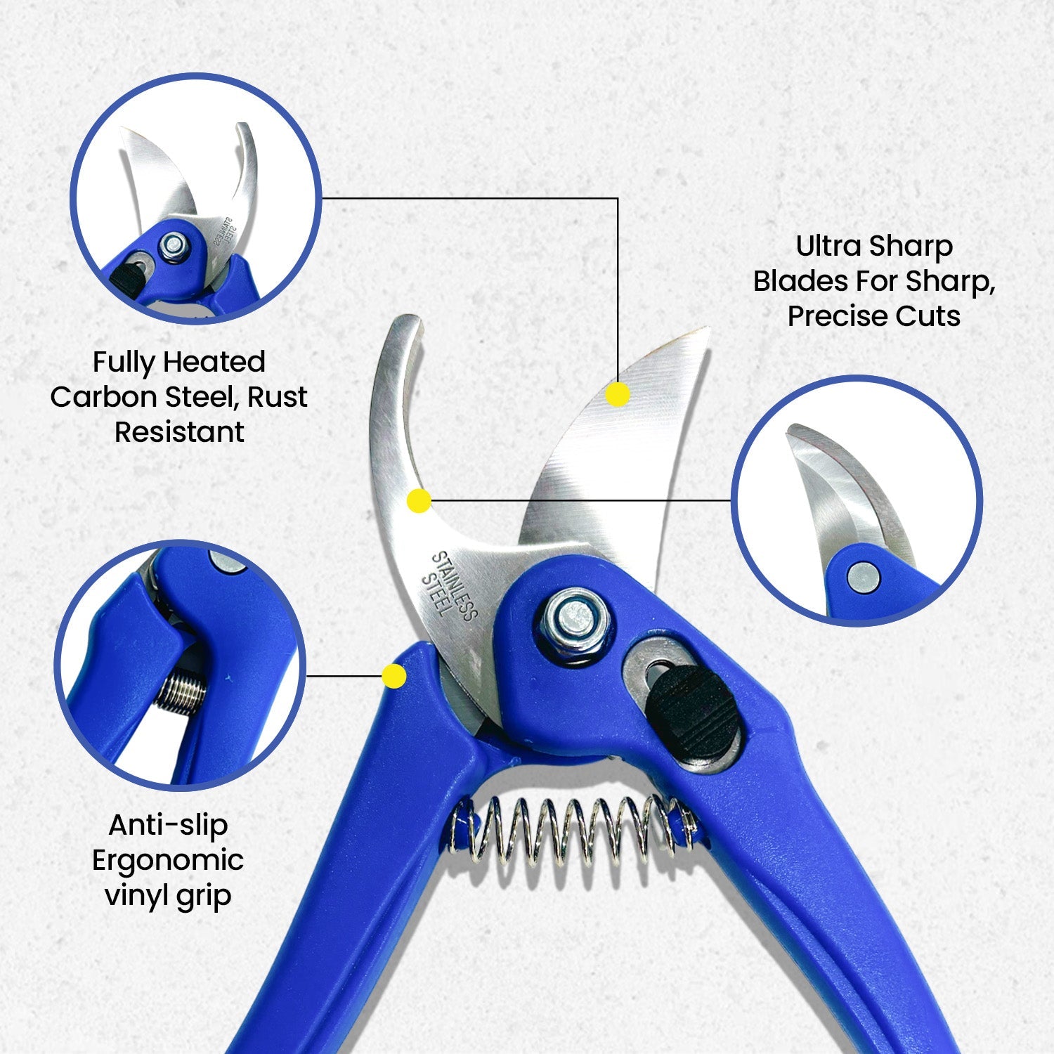 Pruner Cutter - 1 Pc (Steel Blades)