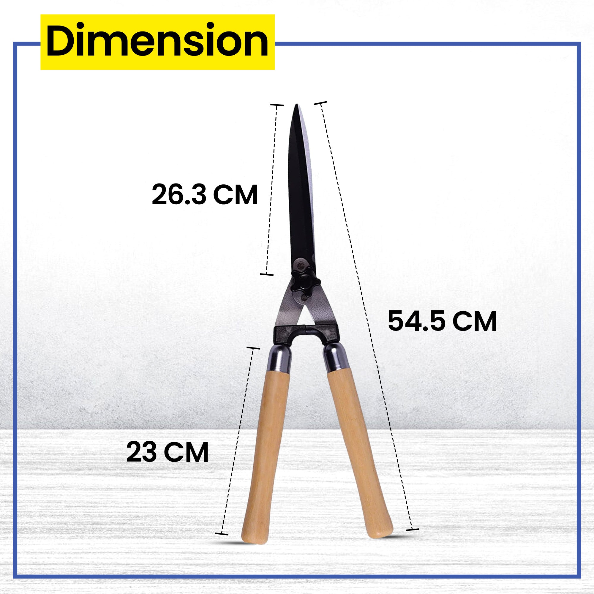 Hedge Shear Bush Cutter Trimmer (21 Inch)