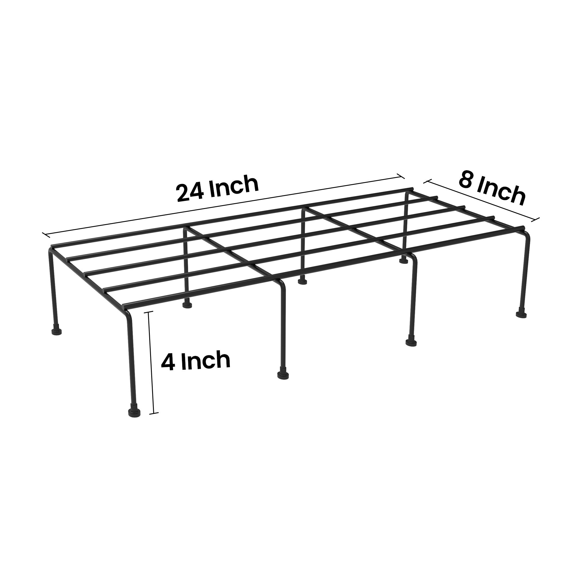 TITAN Rectangular Plant Stand Metal