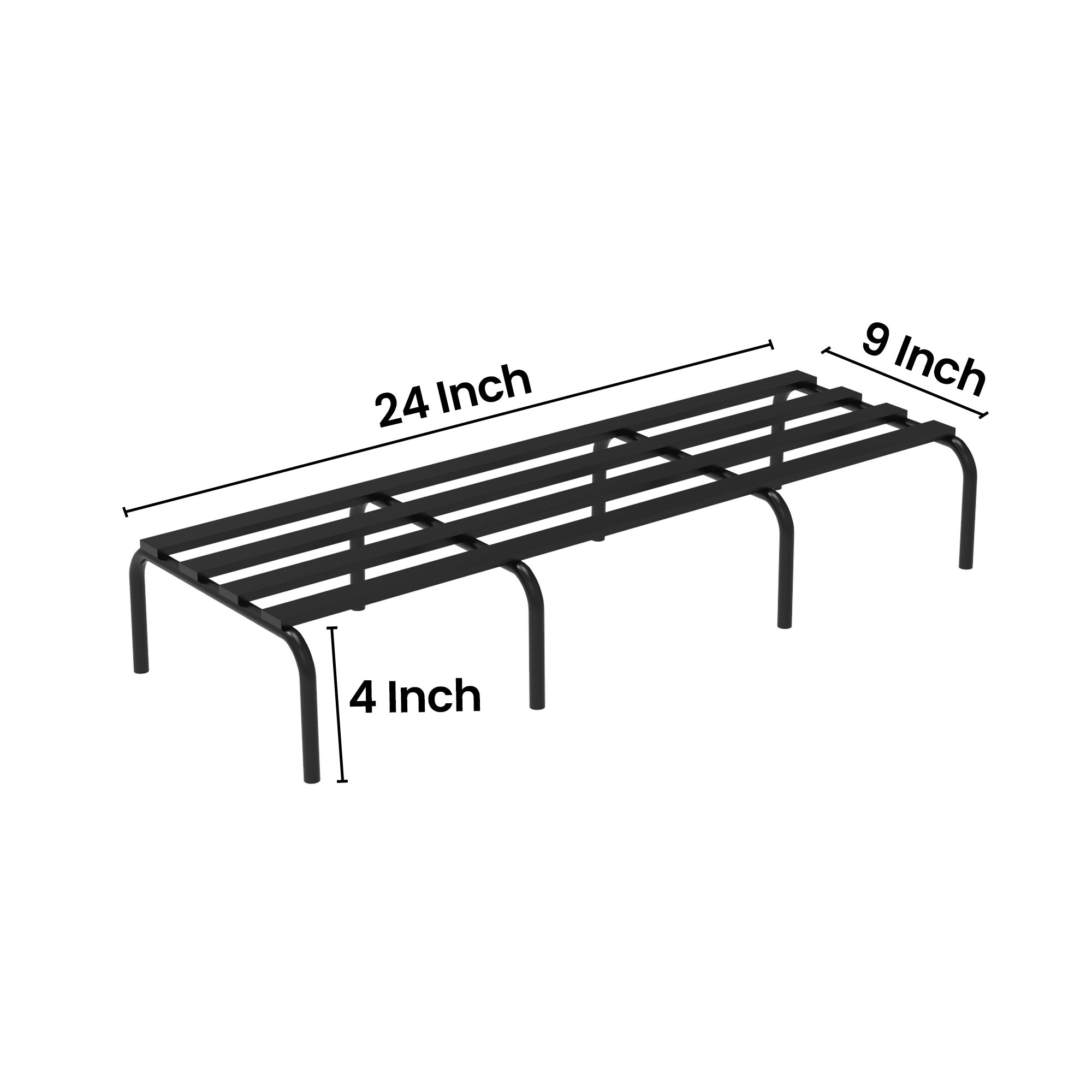 ARMADA Rectangular Plant Stand Metal