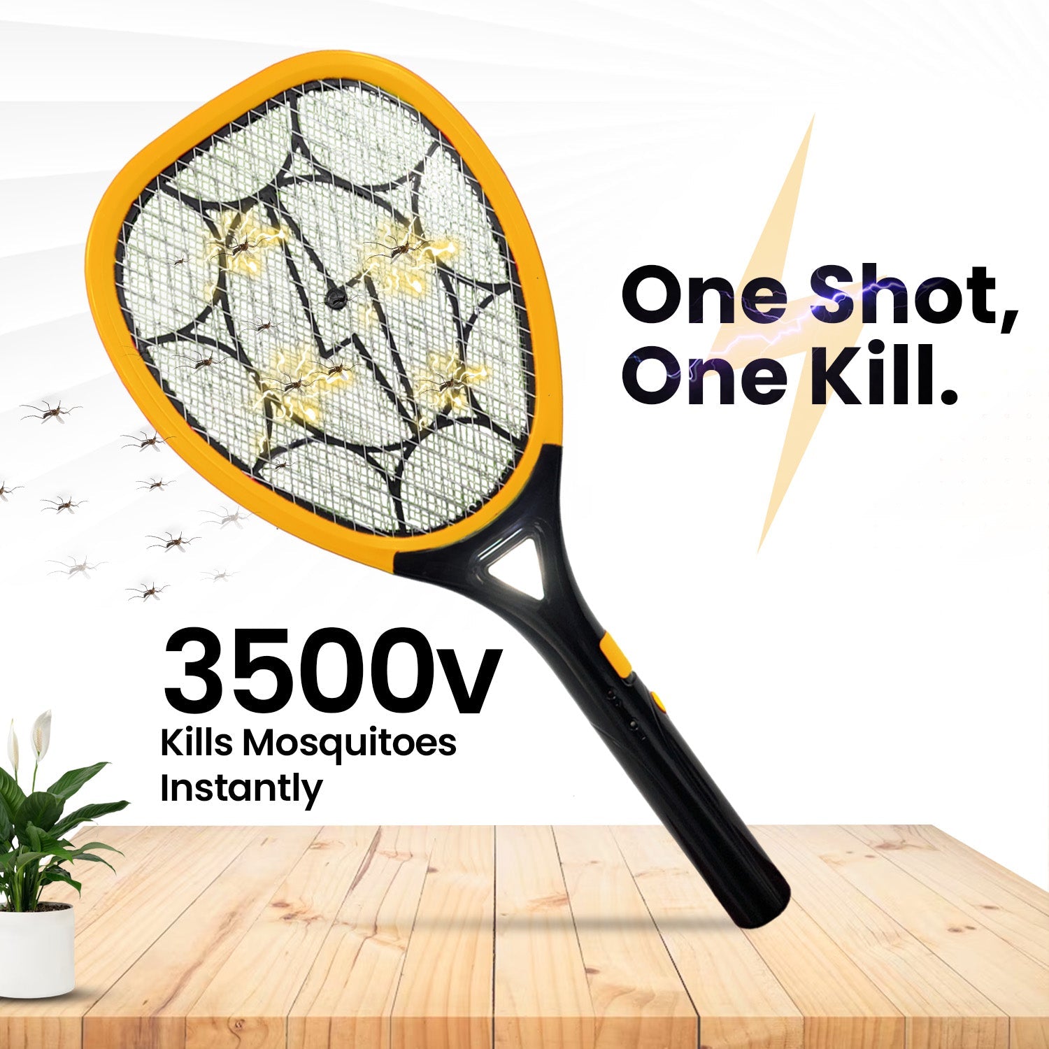 Mosquito Racket with 600mAH LI-ion Battery