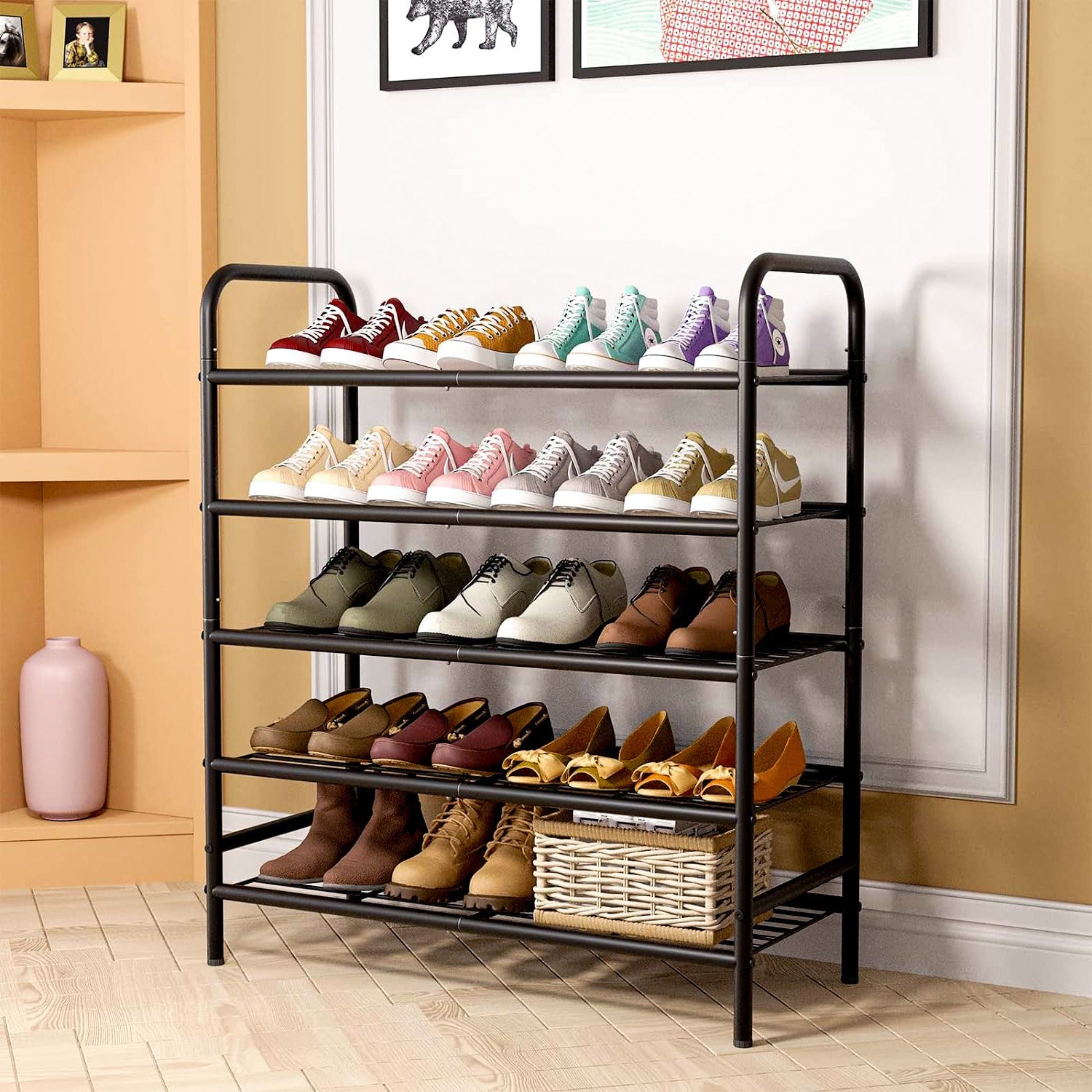 Metal Shoe Rack for Home