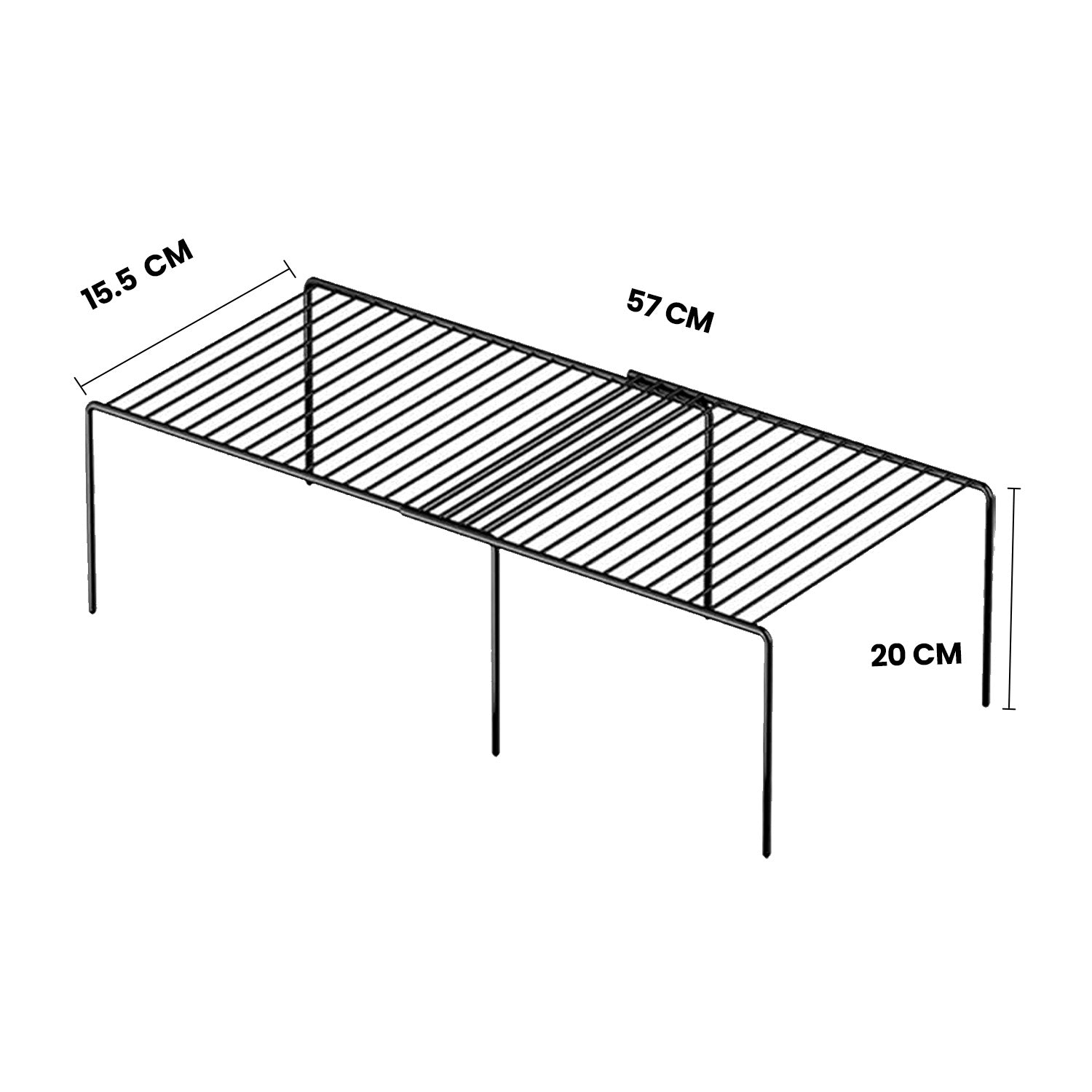 Expandable Shelf Divider Dish Rack