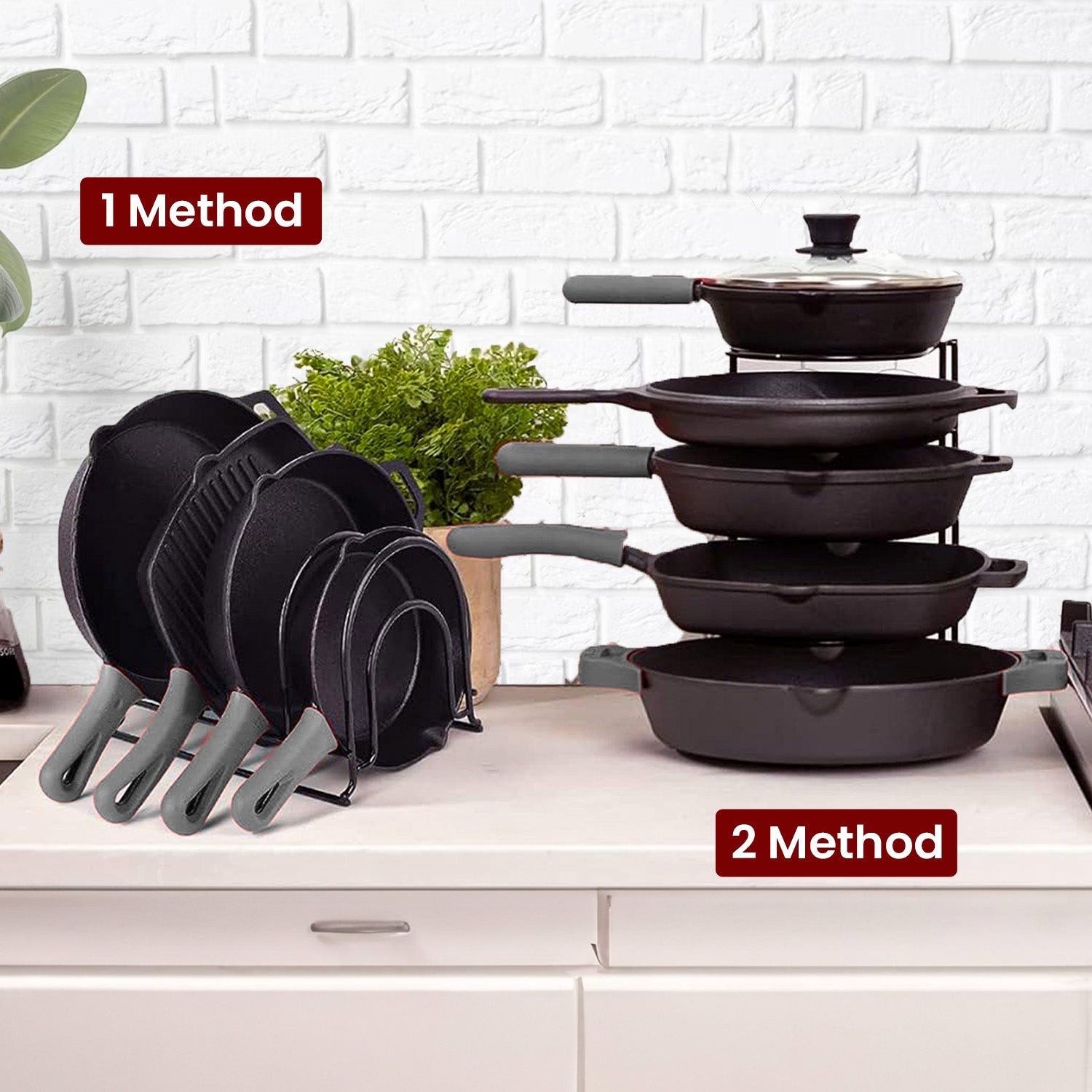 5 Tier Pan & Pot Rack Holder