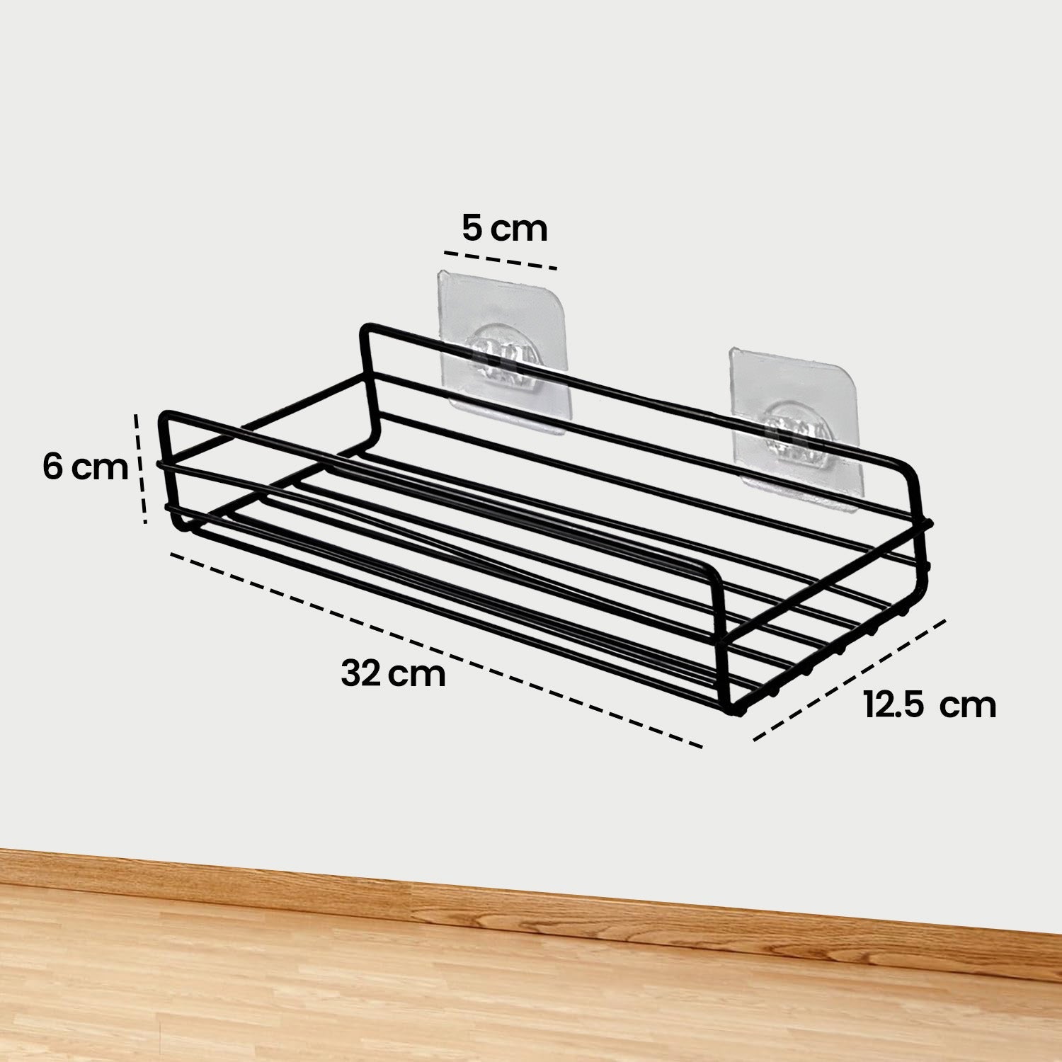 Bathroom Caddy Wall Shelf Rack