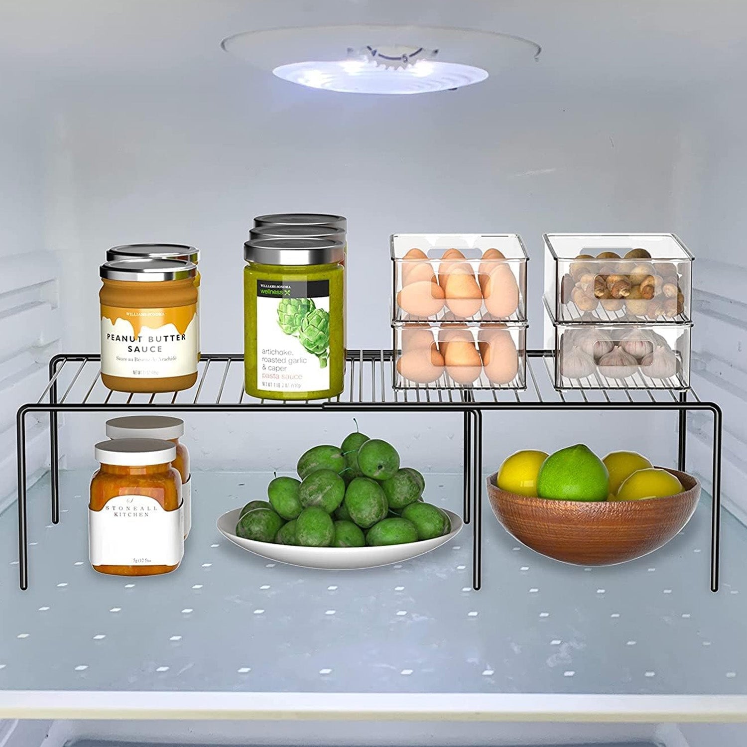 Expandable Shelf Divider Dish Rack