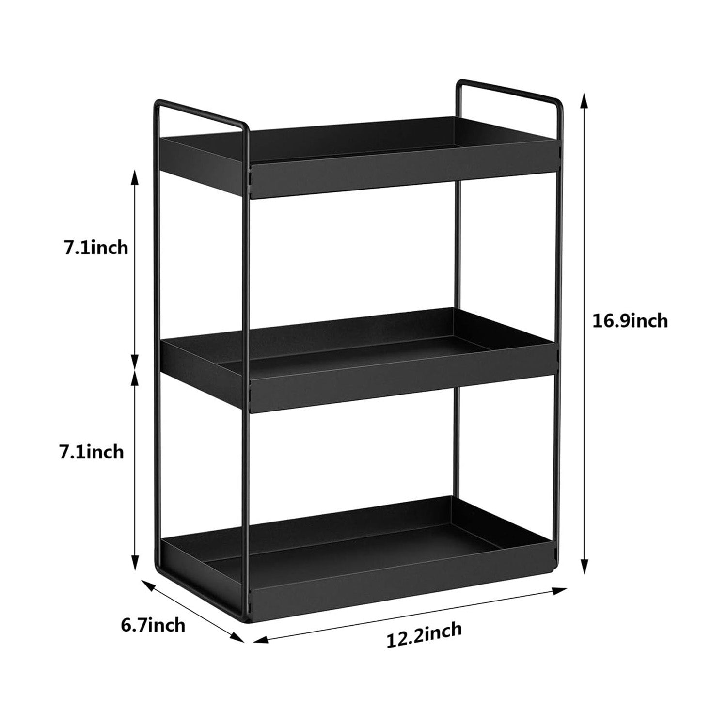 3 Tier Standing Spice Rack Organizer