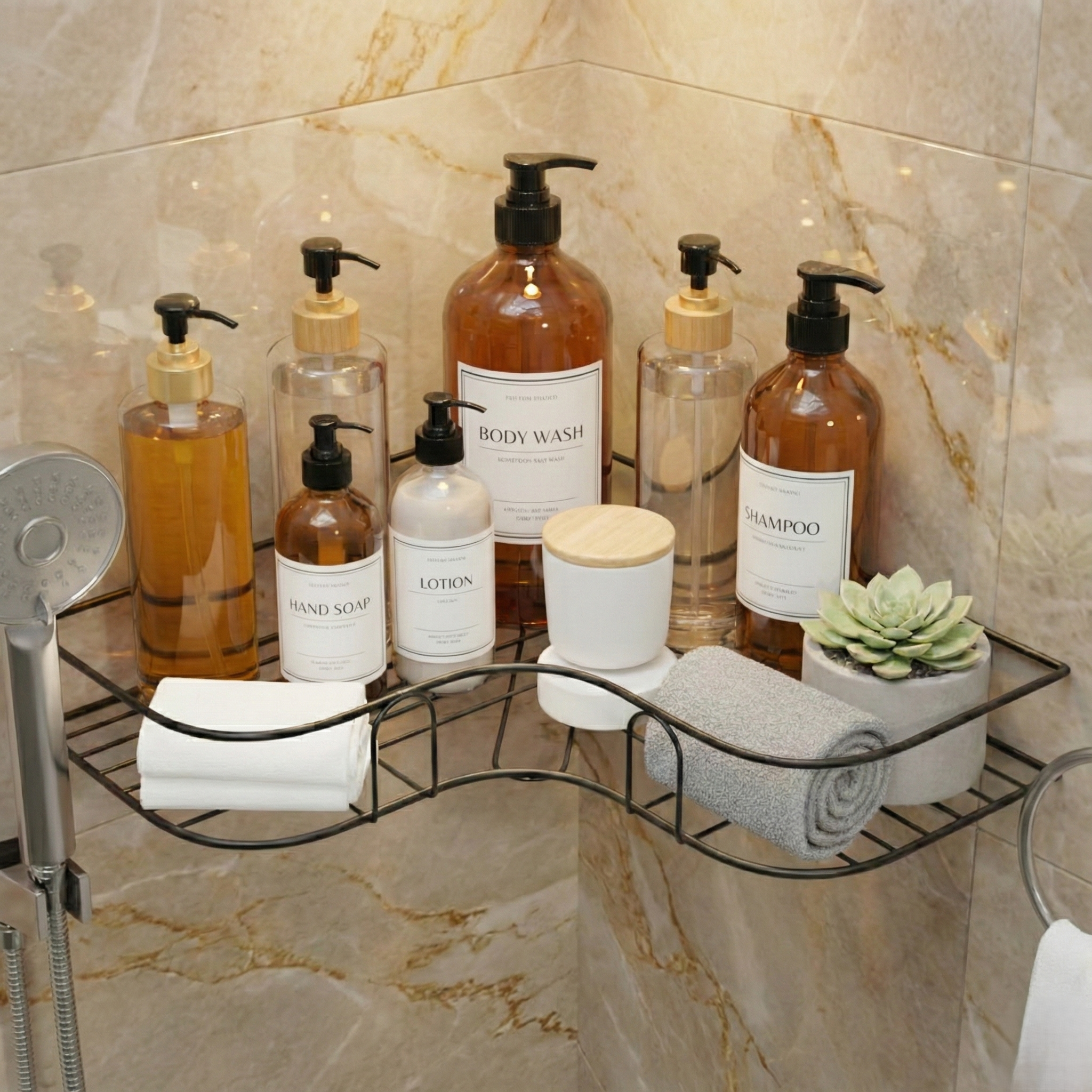 CADDY Shelf Rack for Corner Walls