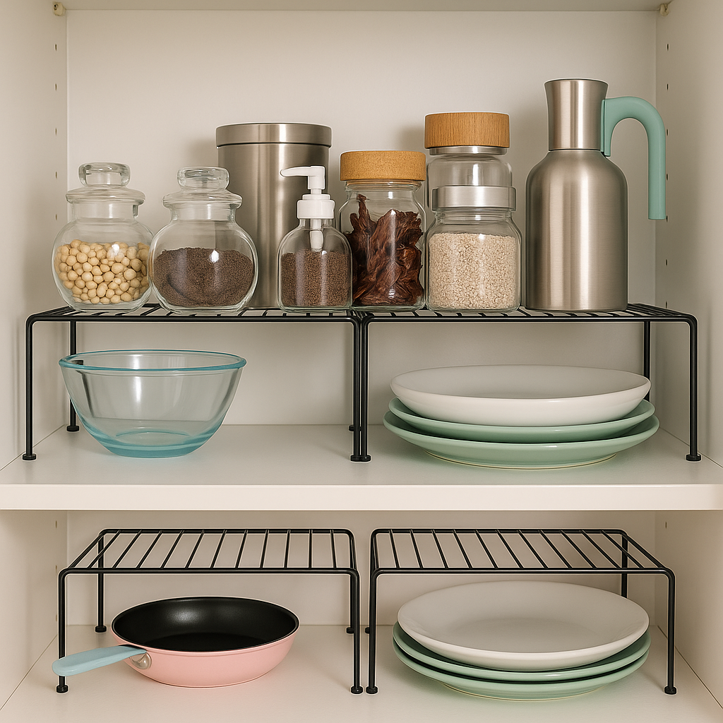 Multipurpose Dish Rack Shelf Divider