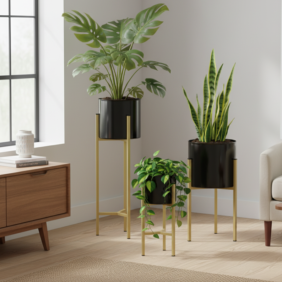 HELIOS Plant Stand (Set of 3)