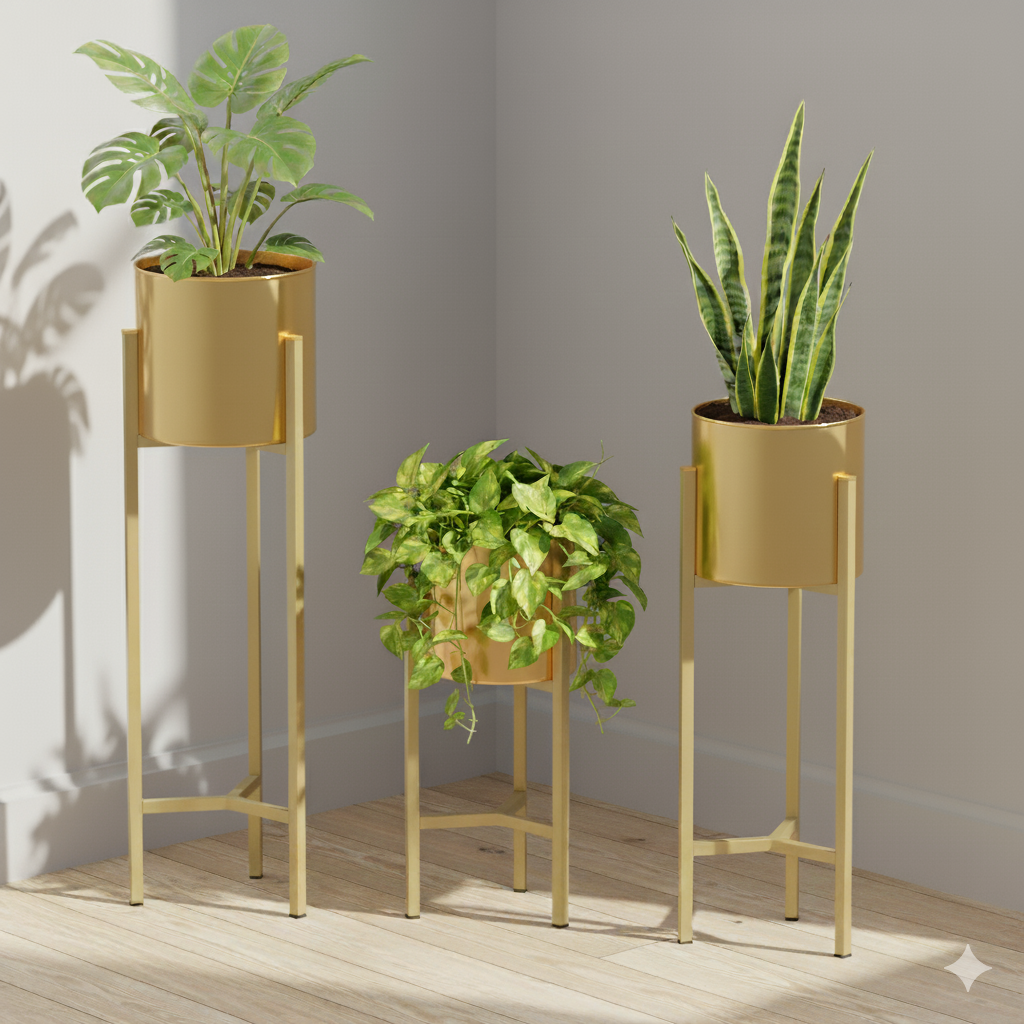 HELIOS Plant Stand (Set of 3)