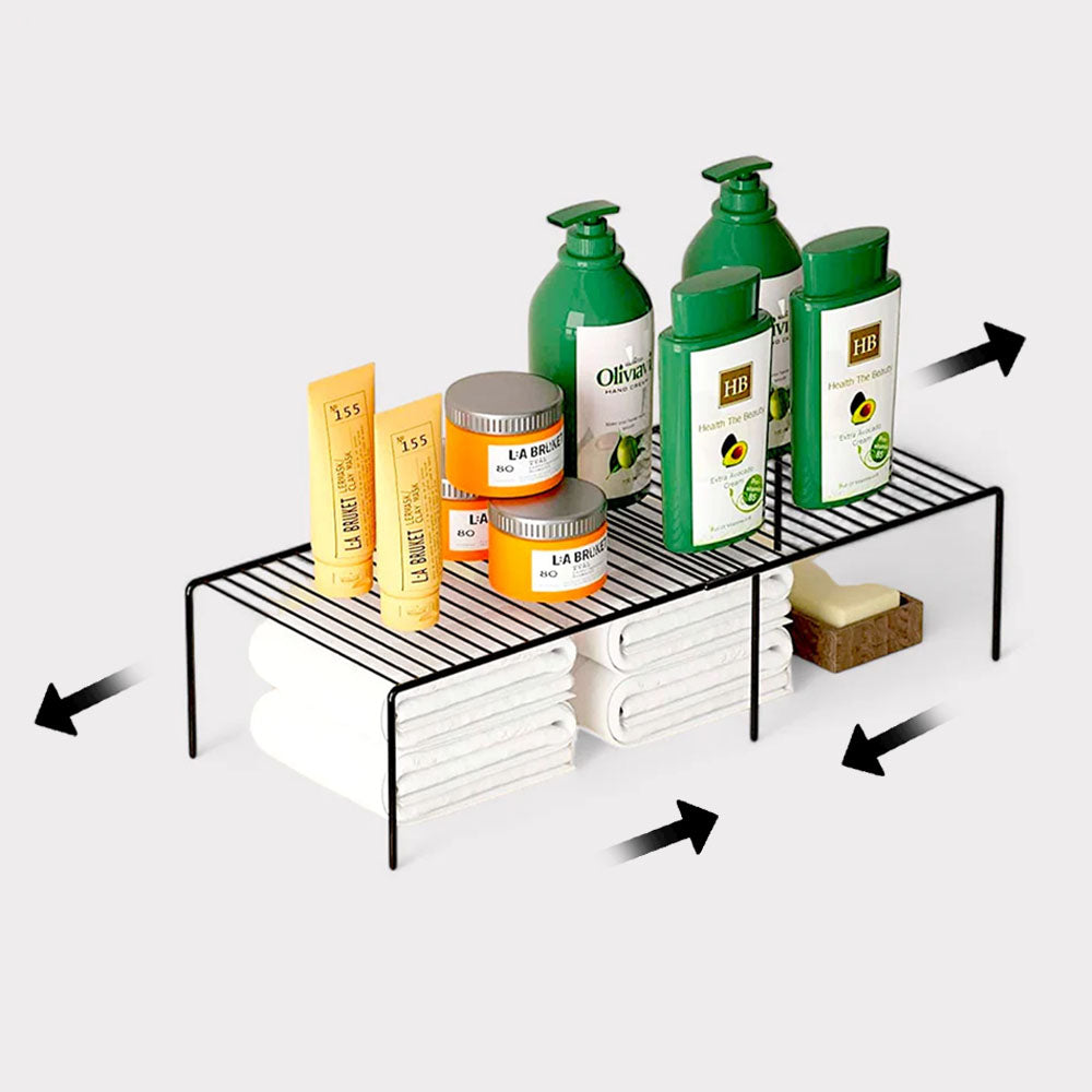 Expandable Shelf Divider Dish Rack