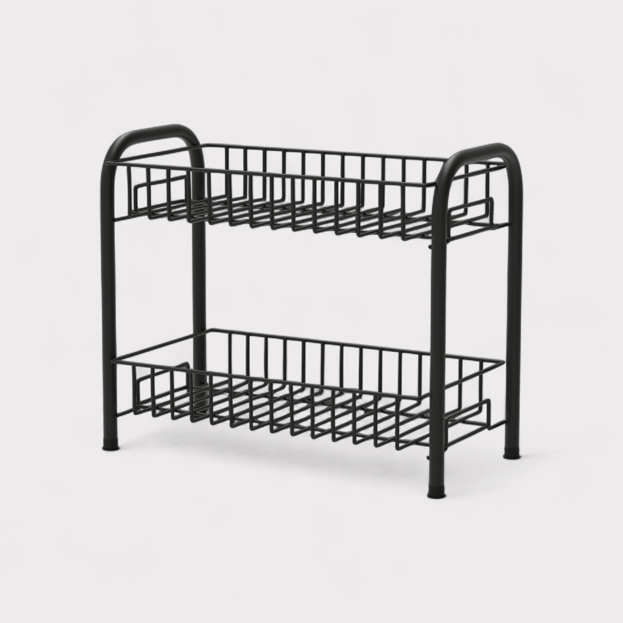 2 Tier Spice Rack Container Organizer (Thickened pillars)