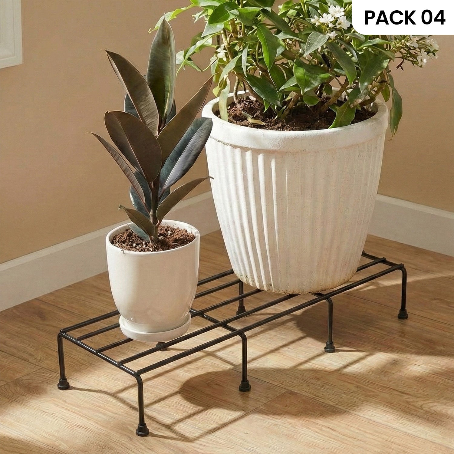 TITAN Rectangular Plant Stand Metal