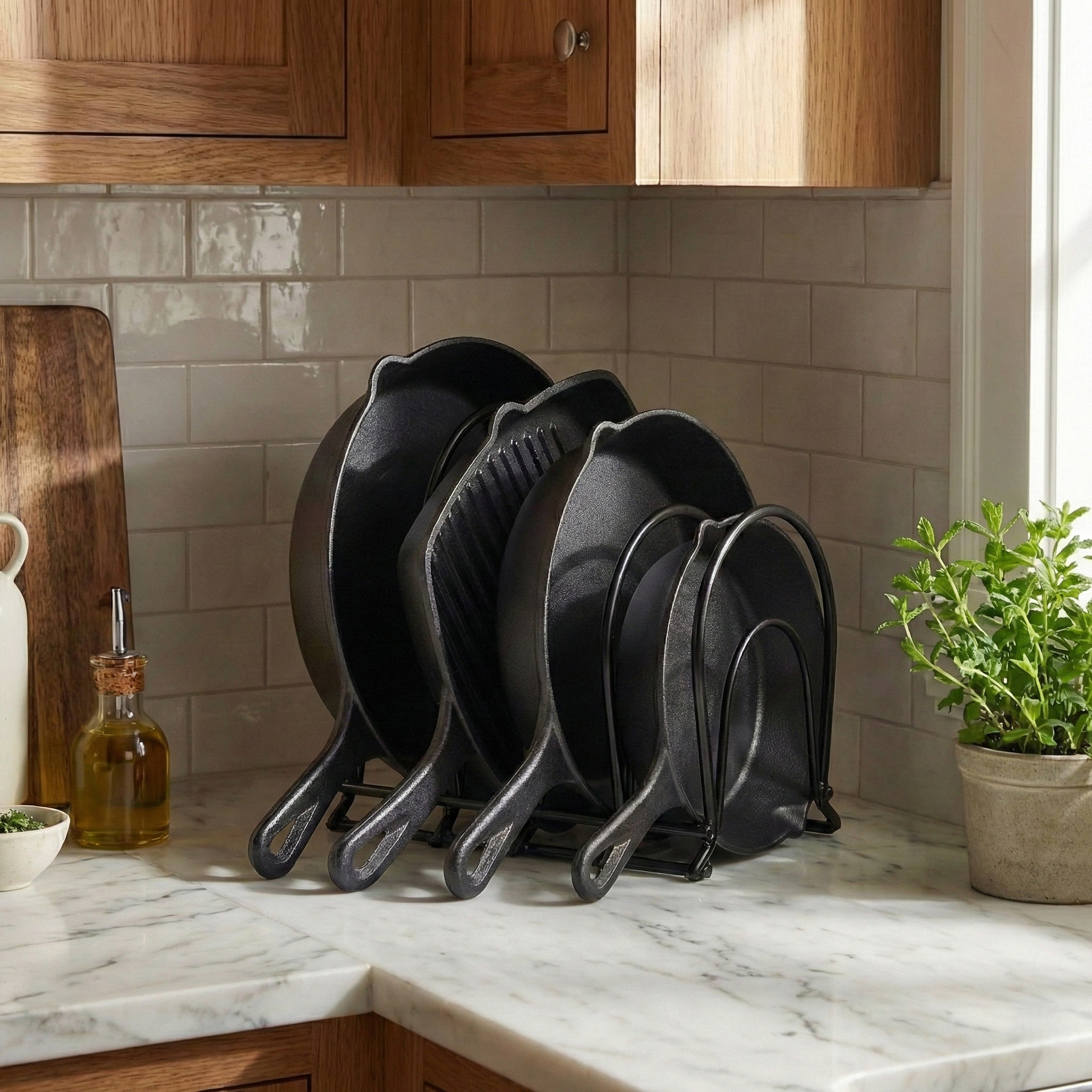 Pan & Pot Rack Holder 5 Tier