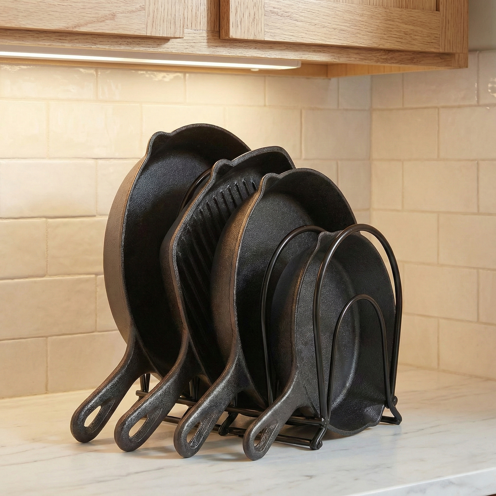 Pan & Pot Rack Holder 5 Tier