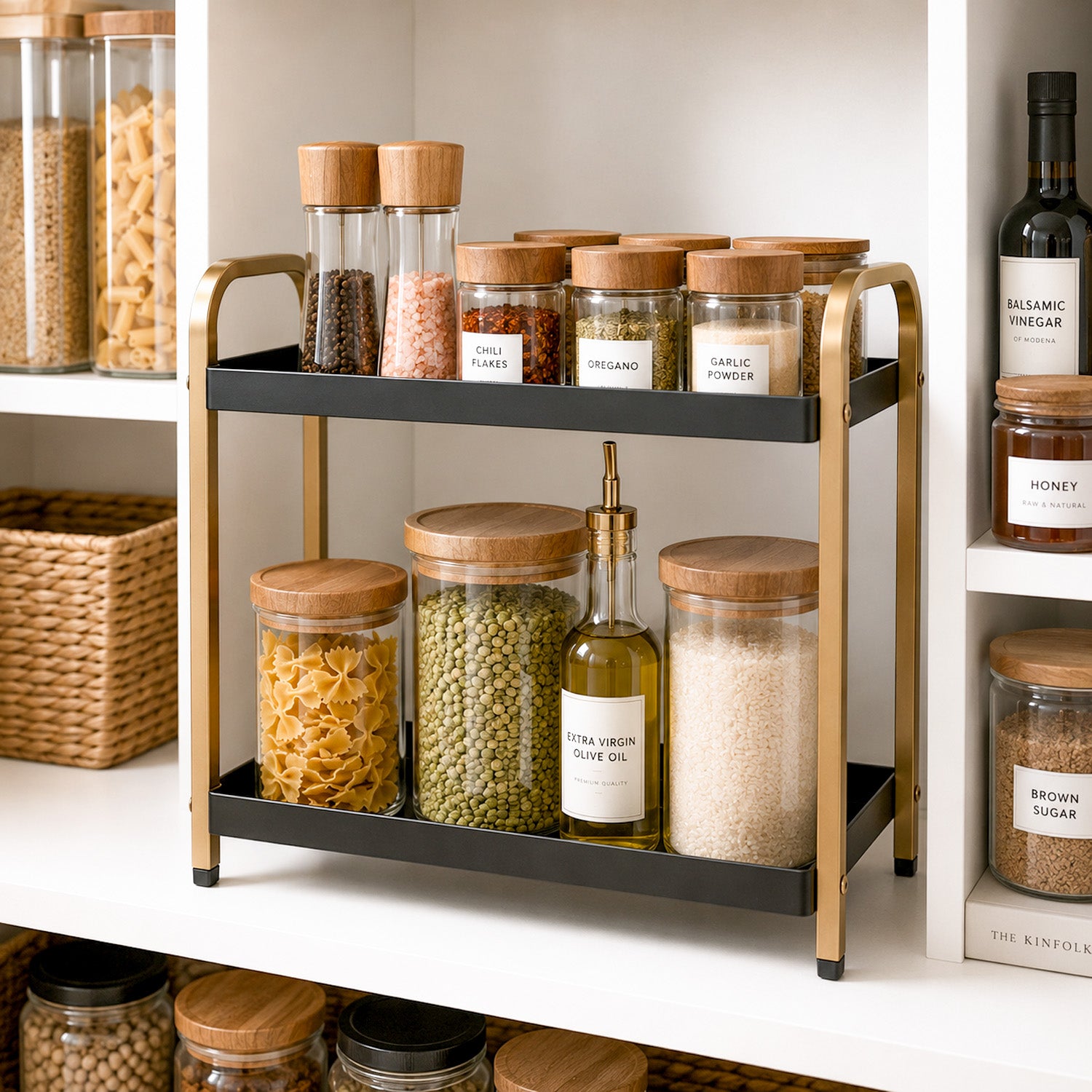 RIVA 2-Tier Kitchen Rack (Metal)