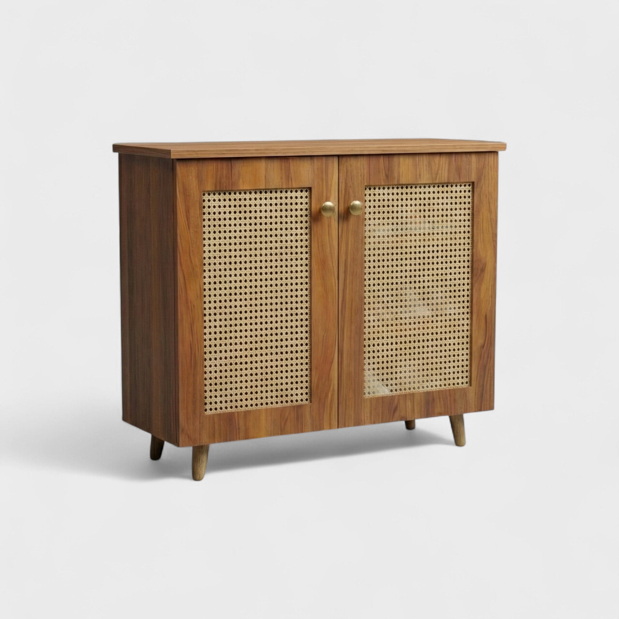 ROMA Shoe Cabinet -Walnut
