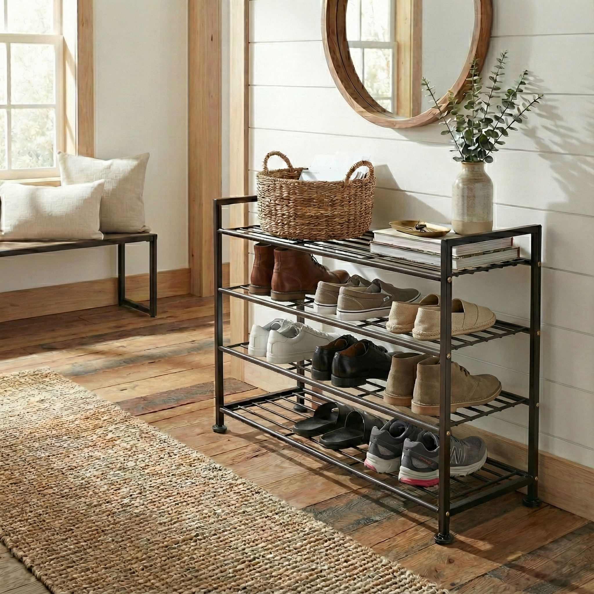 STEPMATE 4 Tier Shoe Rack