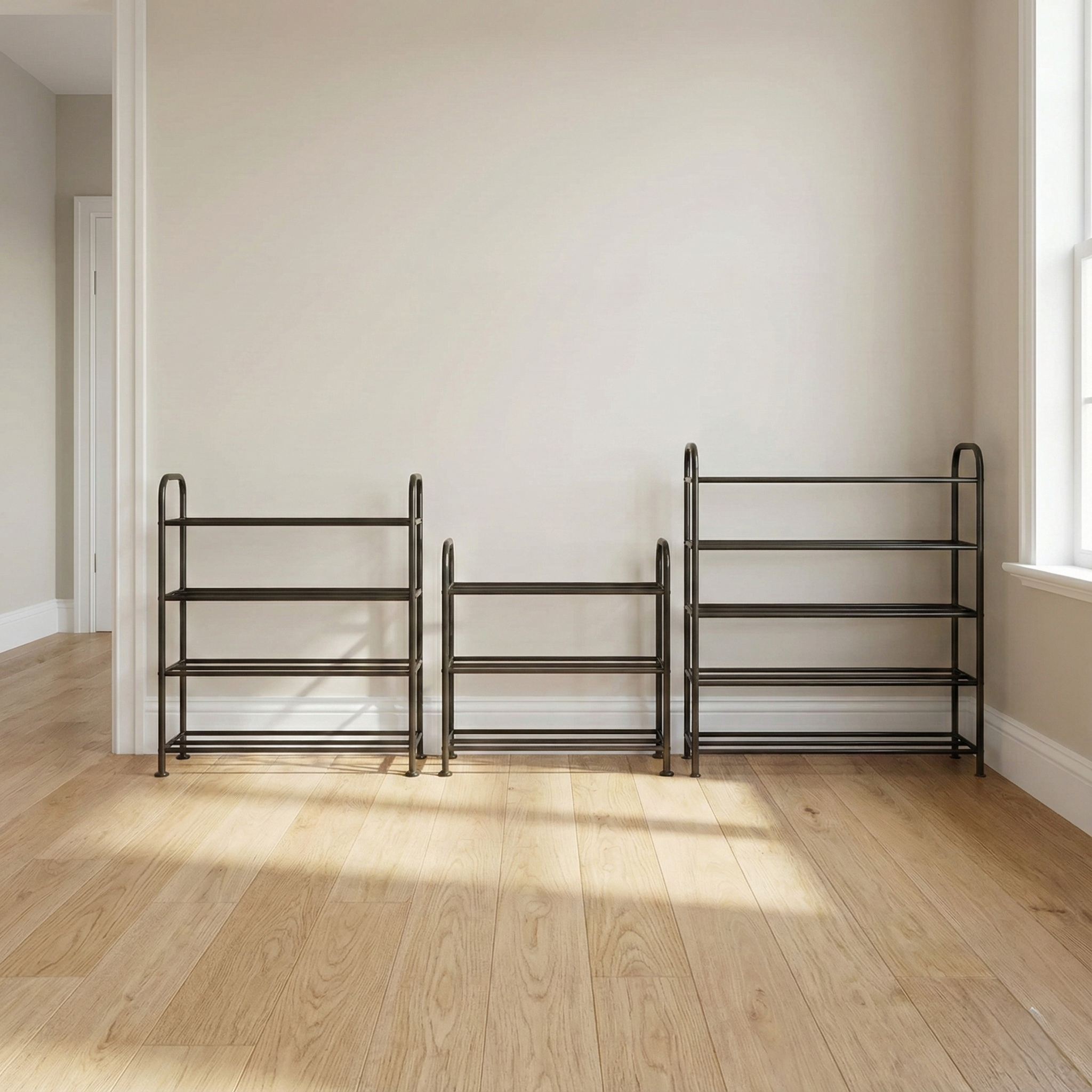 SOLEMATE 4 Tier Shoe Rack